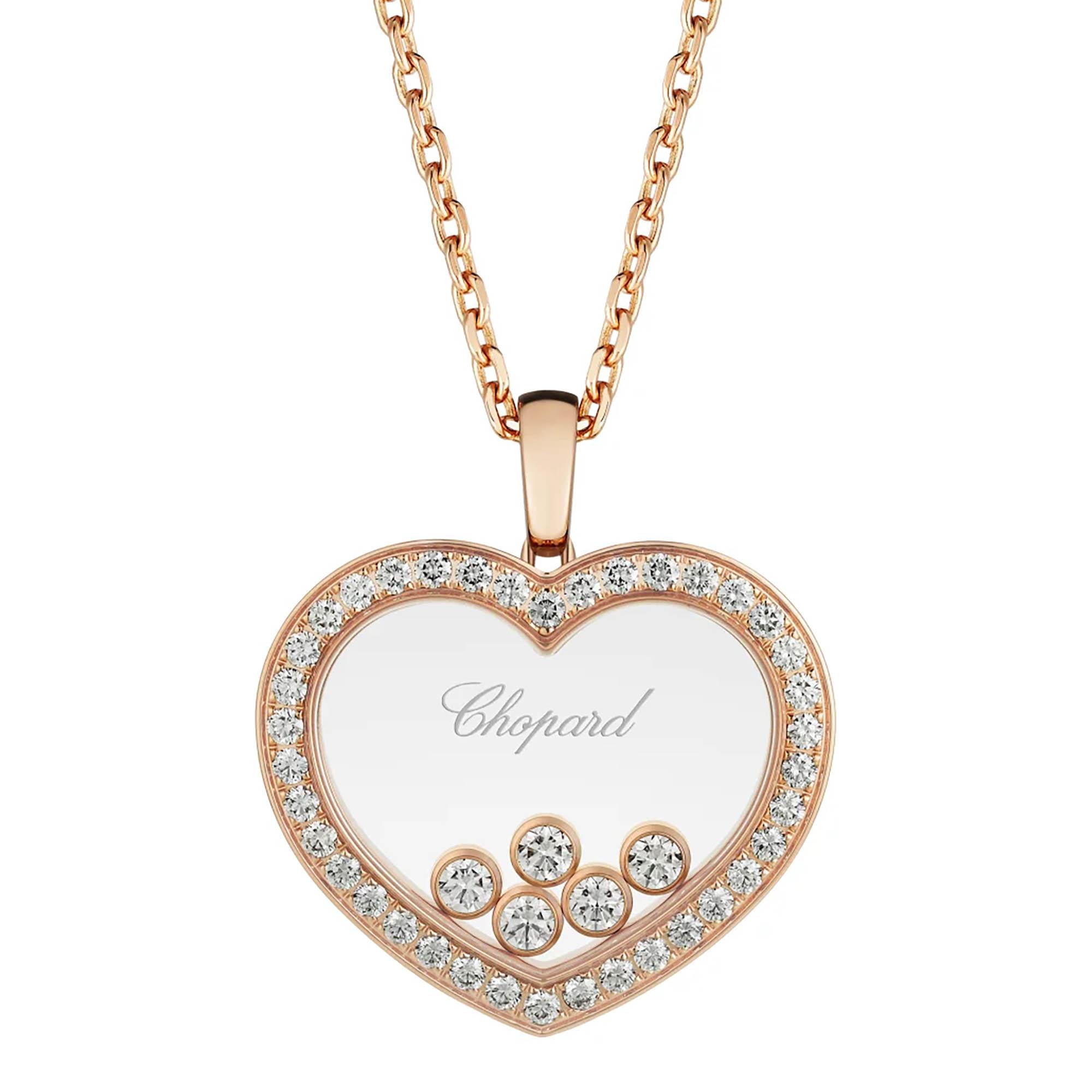 Chopard Happy Diamonds Icons Halskette mit Anhänger (Ref: 79A039-5201)