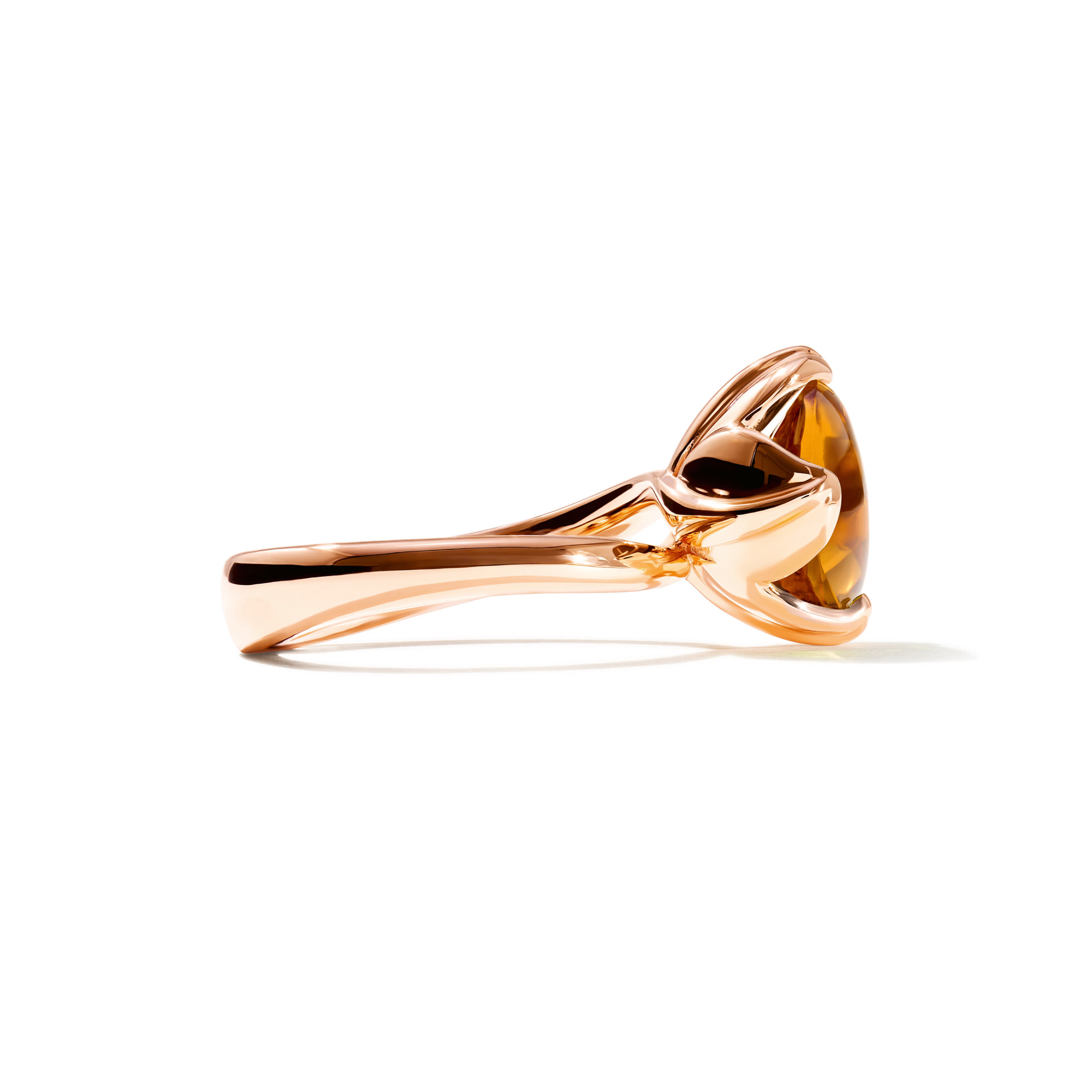 Tamara Comolli TULIP Ring Small mit Citrin (Ref: R-TUL-s-Cit-rg)