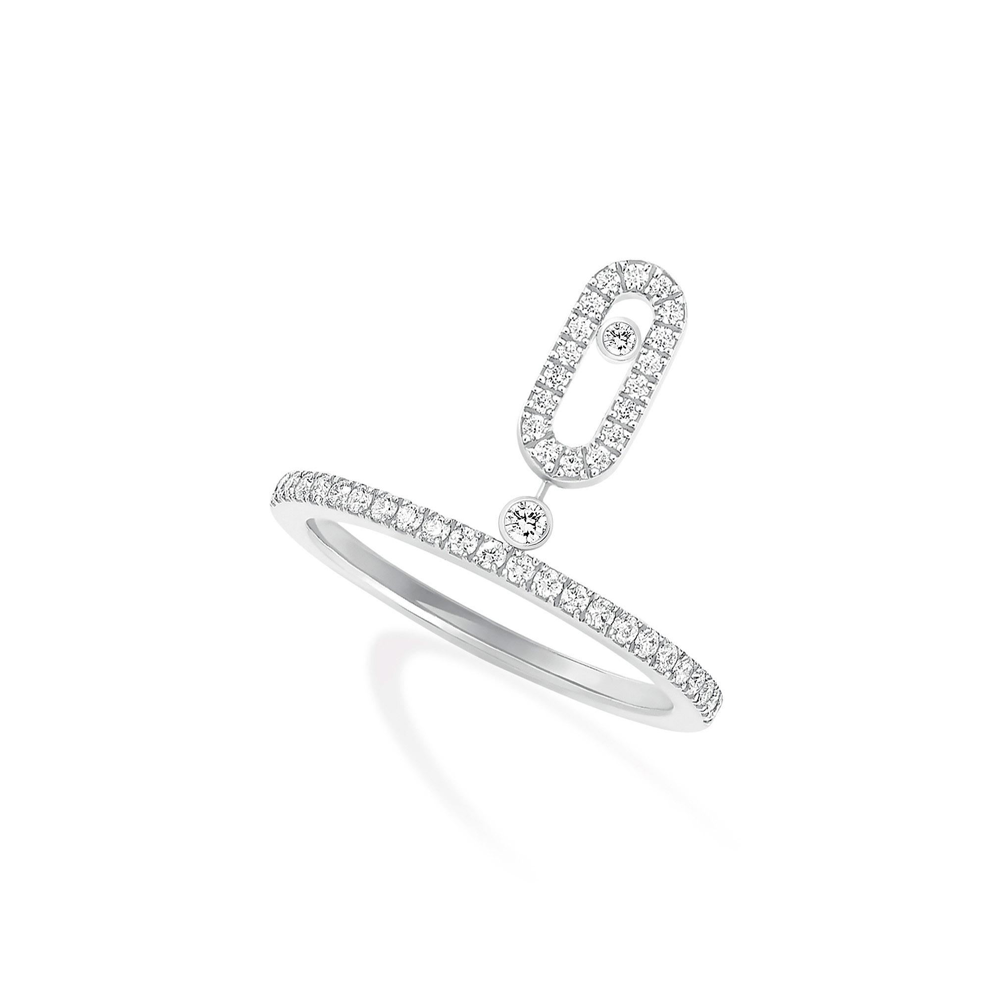 Messika Move Uno Quaste Ring  (Ref: 11163-WG)