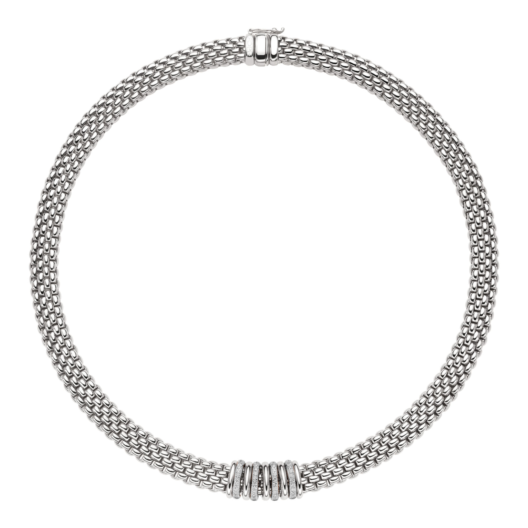 FOPE Panorama Collier mit Diamanten (Ref: 58812CX_BB_B_BBX_042)