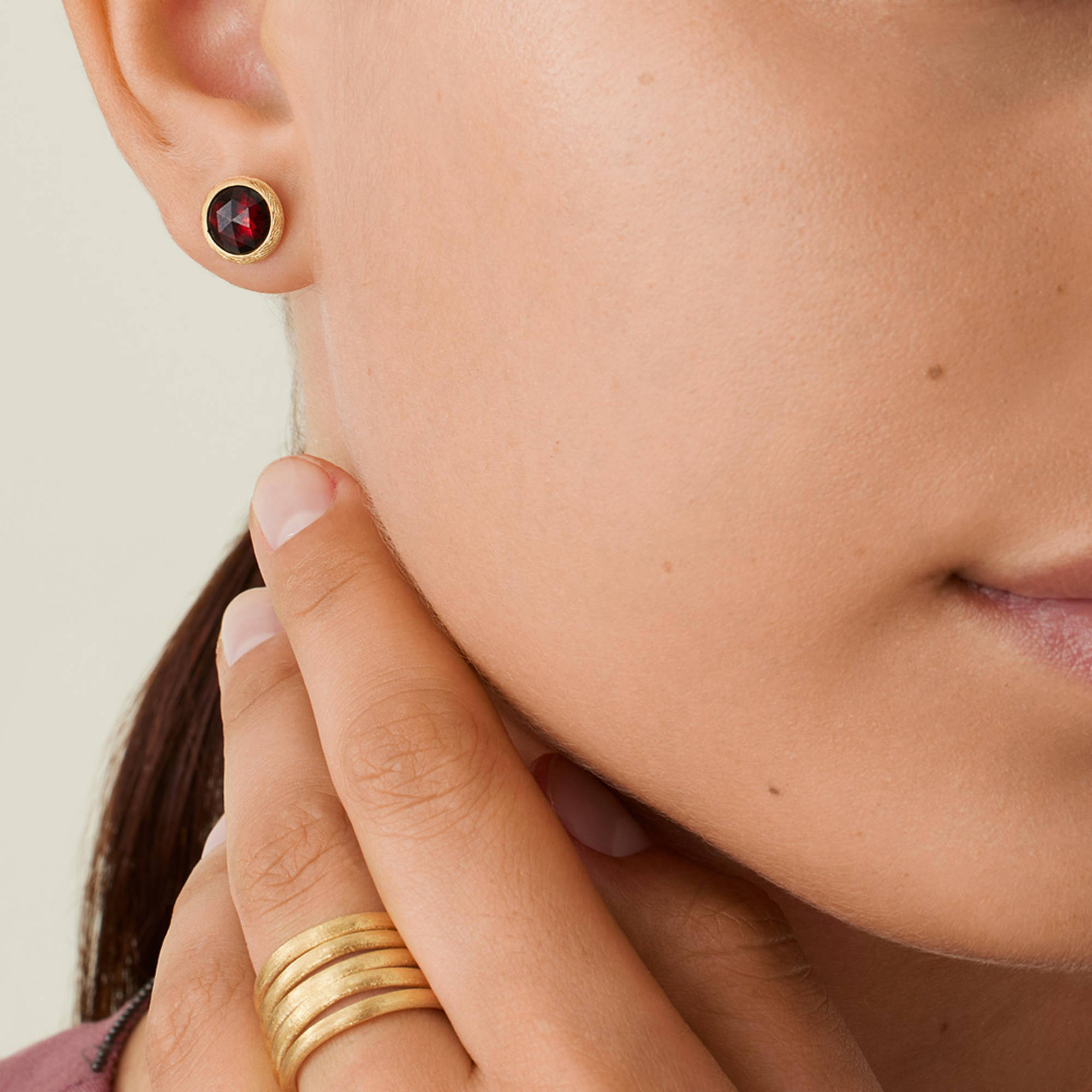 Marco Bicego Jaipur Color Ohrstecker (Ref: OB957 RG01 Y)
