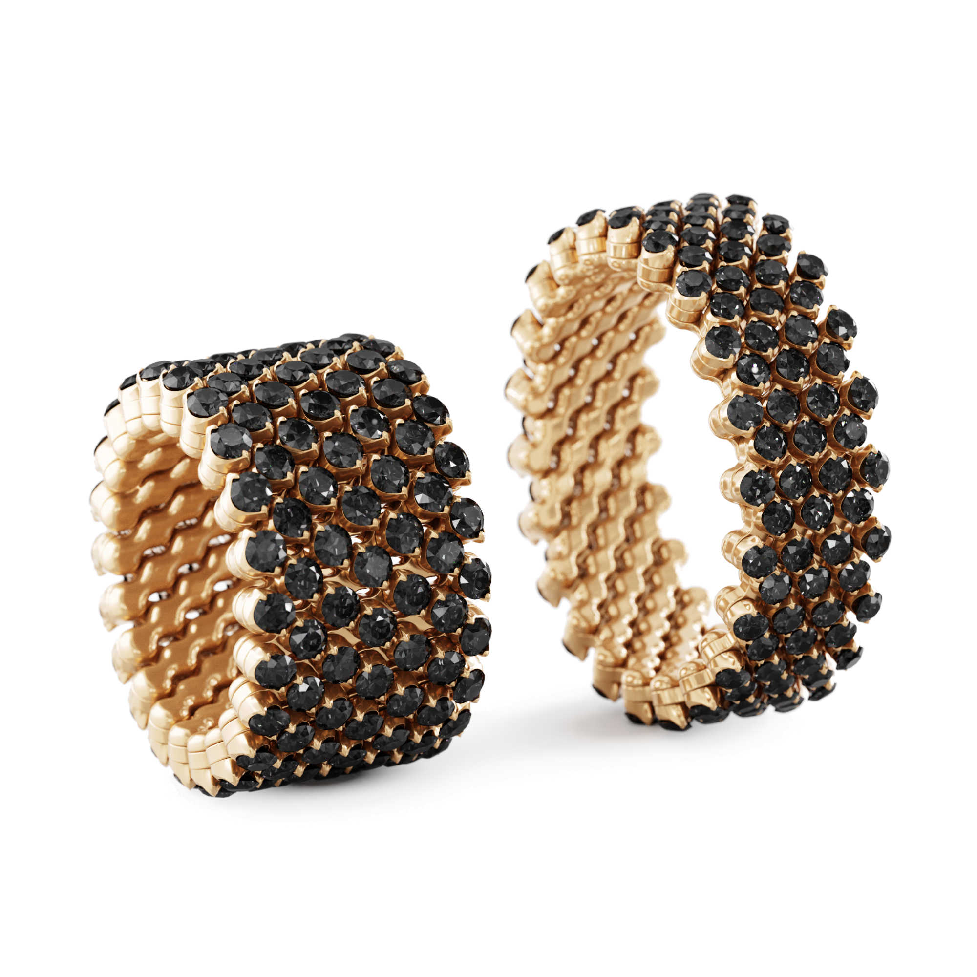 Serafino Consoli Brevetto Multi-Size Ring (Ref: RMS 7F2 RG BD)