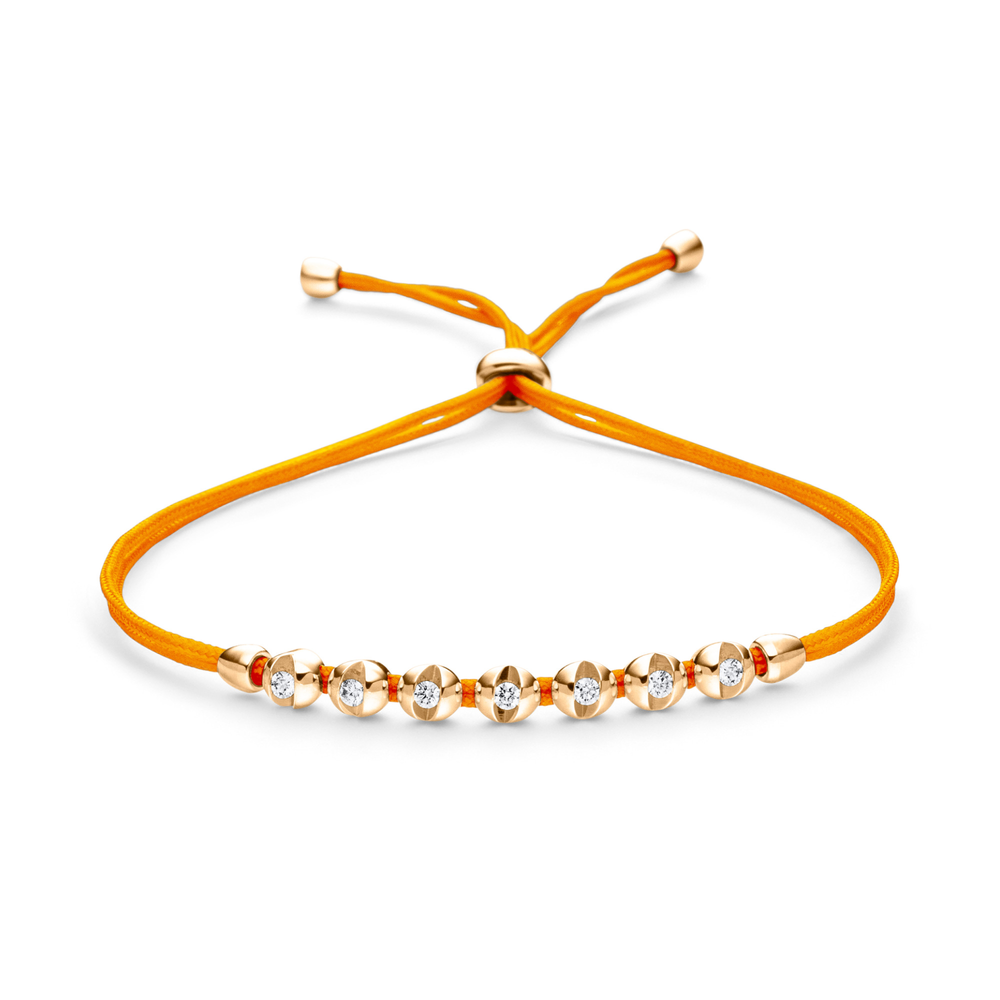 Schaffrath COLORTAIRE Armband (Ref: CTR72_B_008_BR_2_08_FLAMEORANGE_YW)