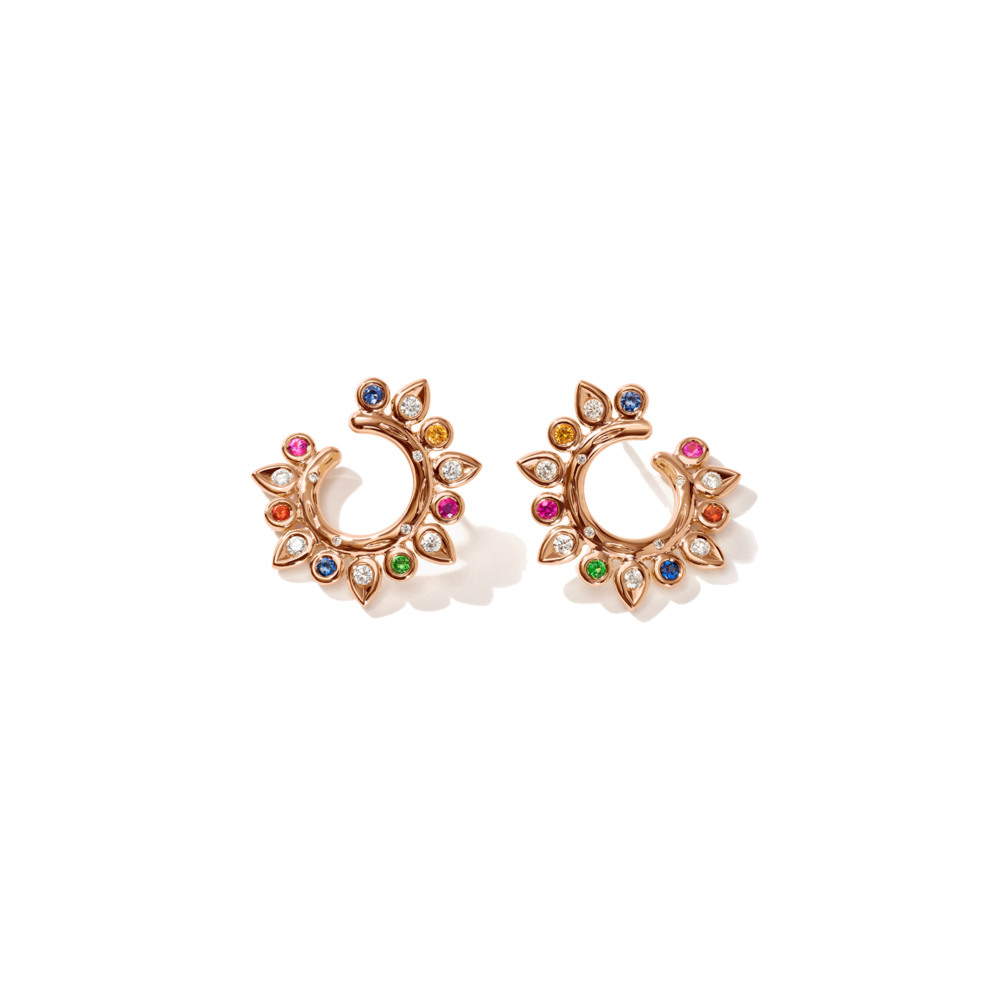 Tamara Comolli GYPSY Ohrringe Creole Sun 'Candy' (Ref: E-Gyp-HoSun-Can-rg)