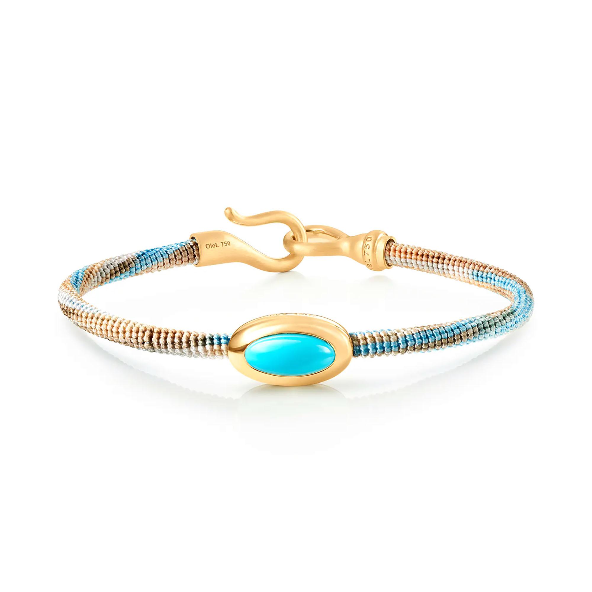 Ole Lynggaard Copenhagen Life Armband mit Türkis (Ref: A2941-405)