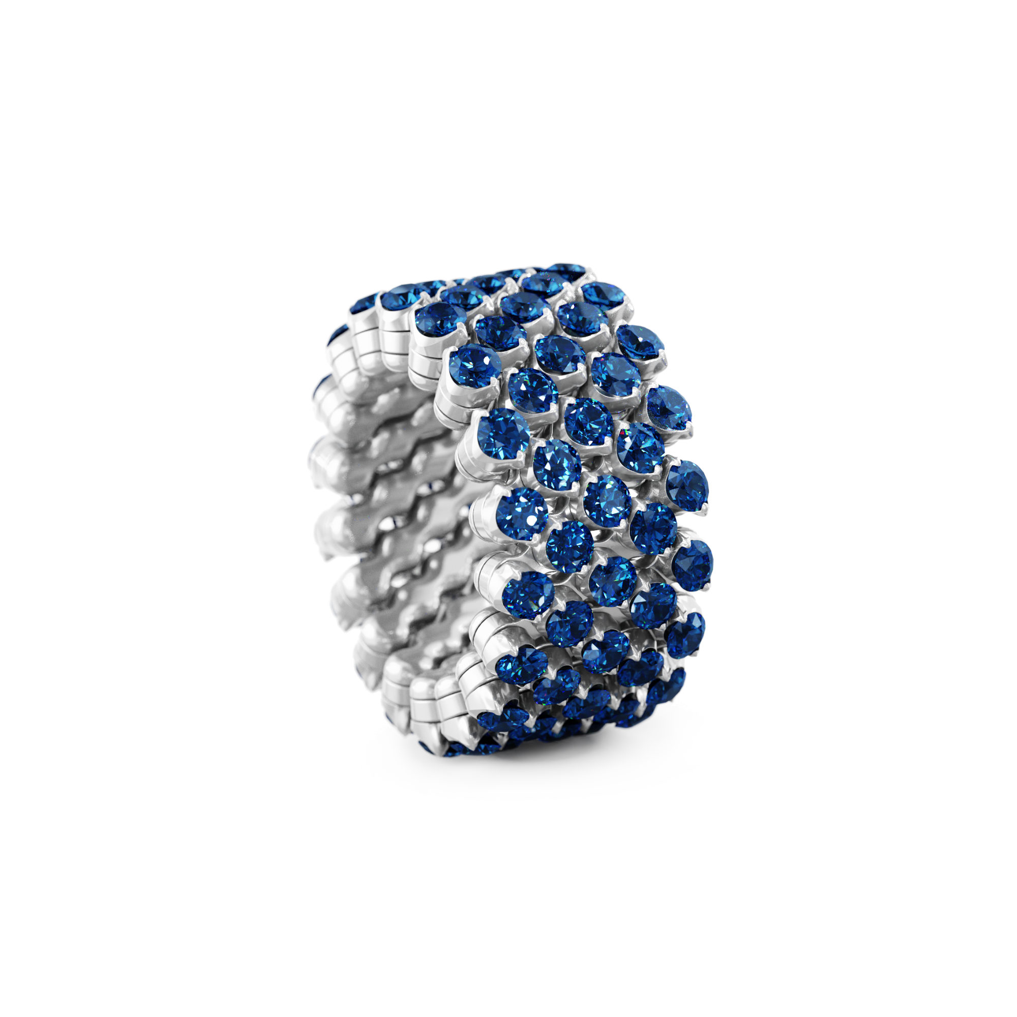 Serafino Consoli Brevetto Multi-Size Ring (Ref: RMS 5F4 WG BS)