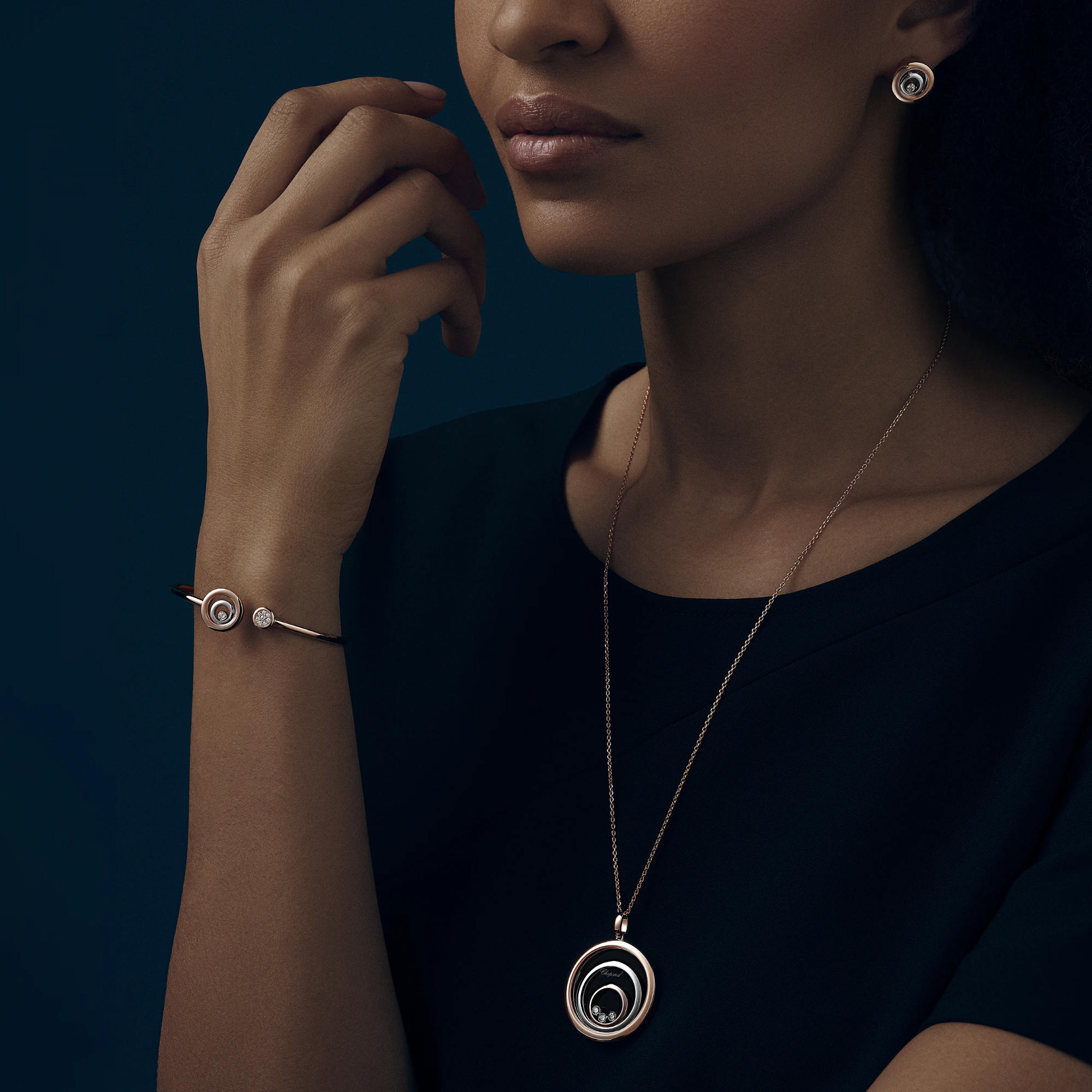 Chopard Happy Spirit Anhänger mit Halskette (Ref: 798232-9001)
