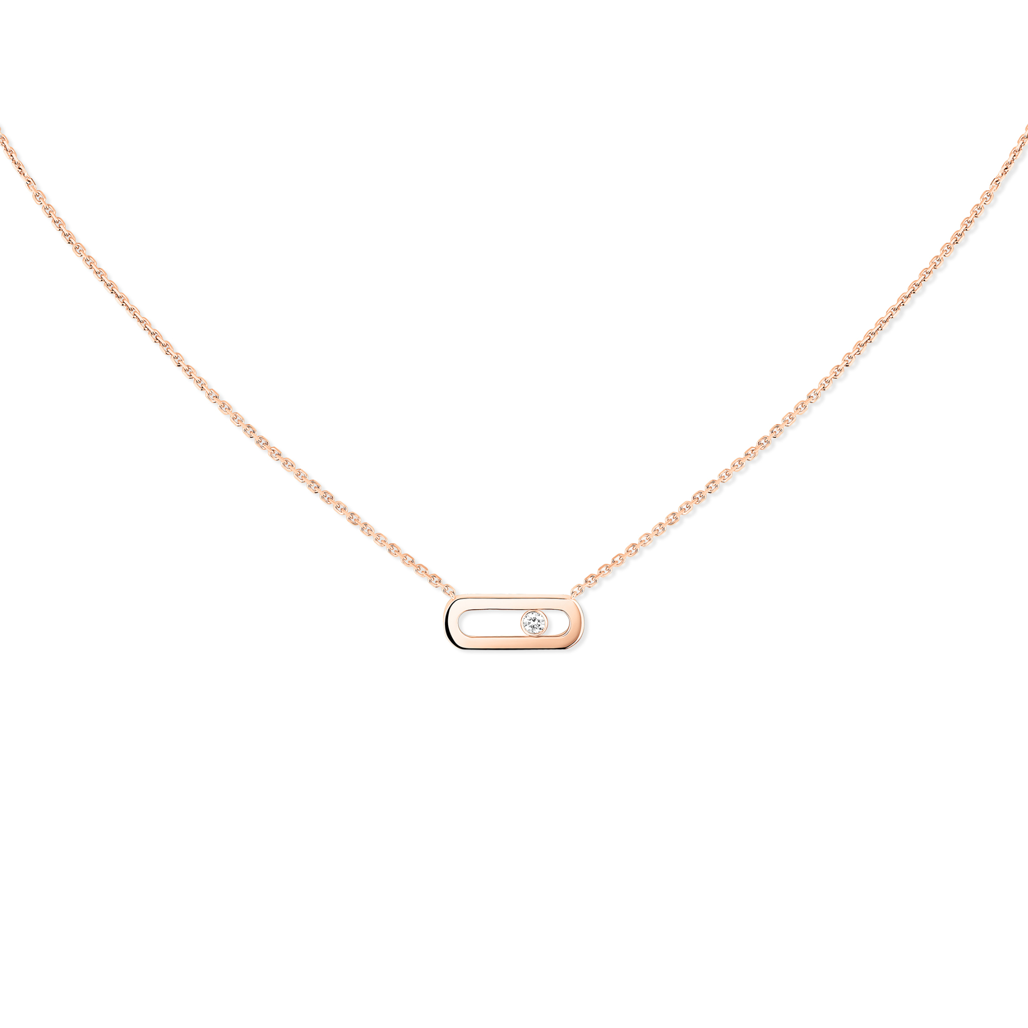 Messika Move Uno Halskette (Ref: 14613-PG)