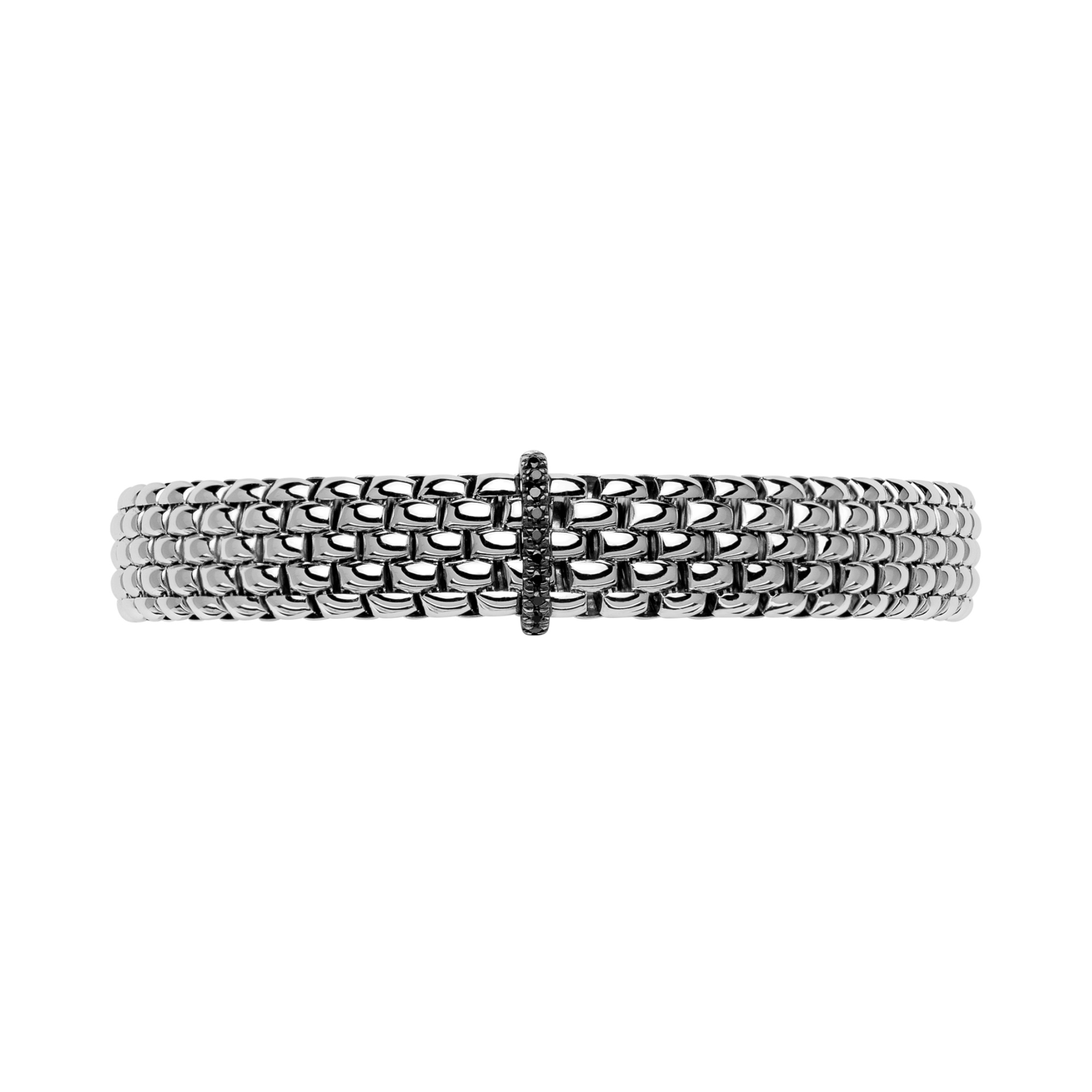 FOPE Panorama Flex'it Armband mit schwarzen Diamanten (Ref: 58604BX_BN_B_X1X_0XS)