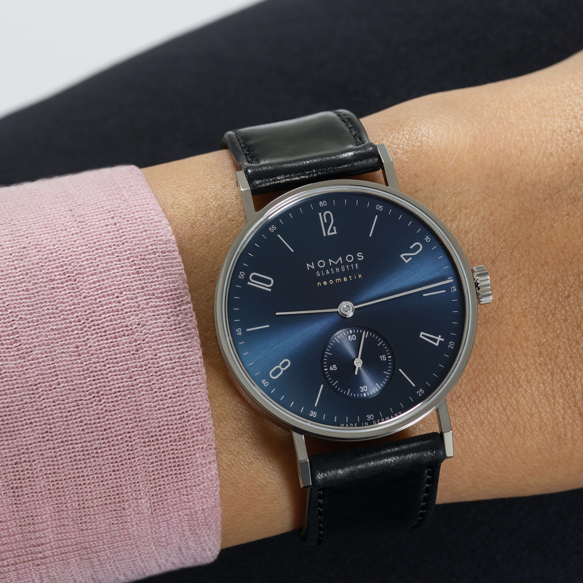 NOMOS Glashütte Tangente neomatik blaugold (Ref: 191)