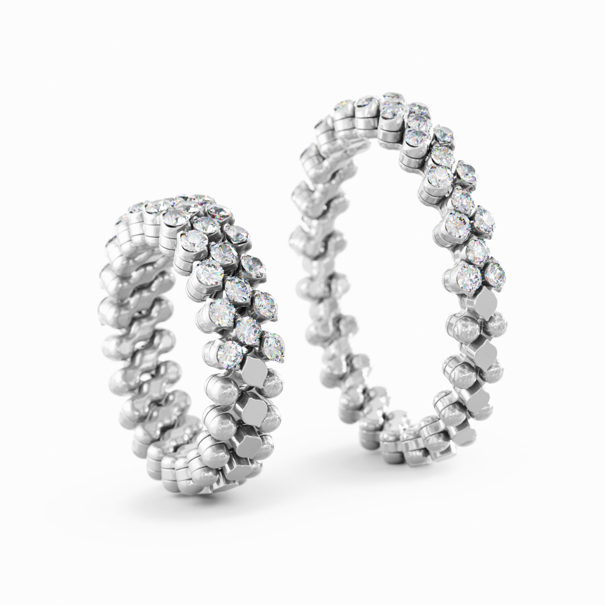 Serafino Consoli Brevetto Multi-Size Ring (Ref: RMS 3H2 WG WD)