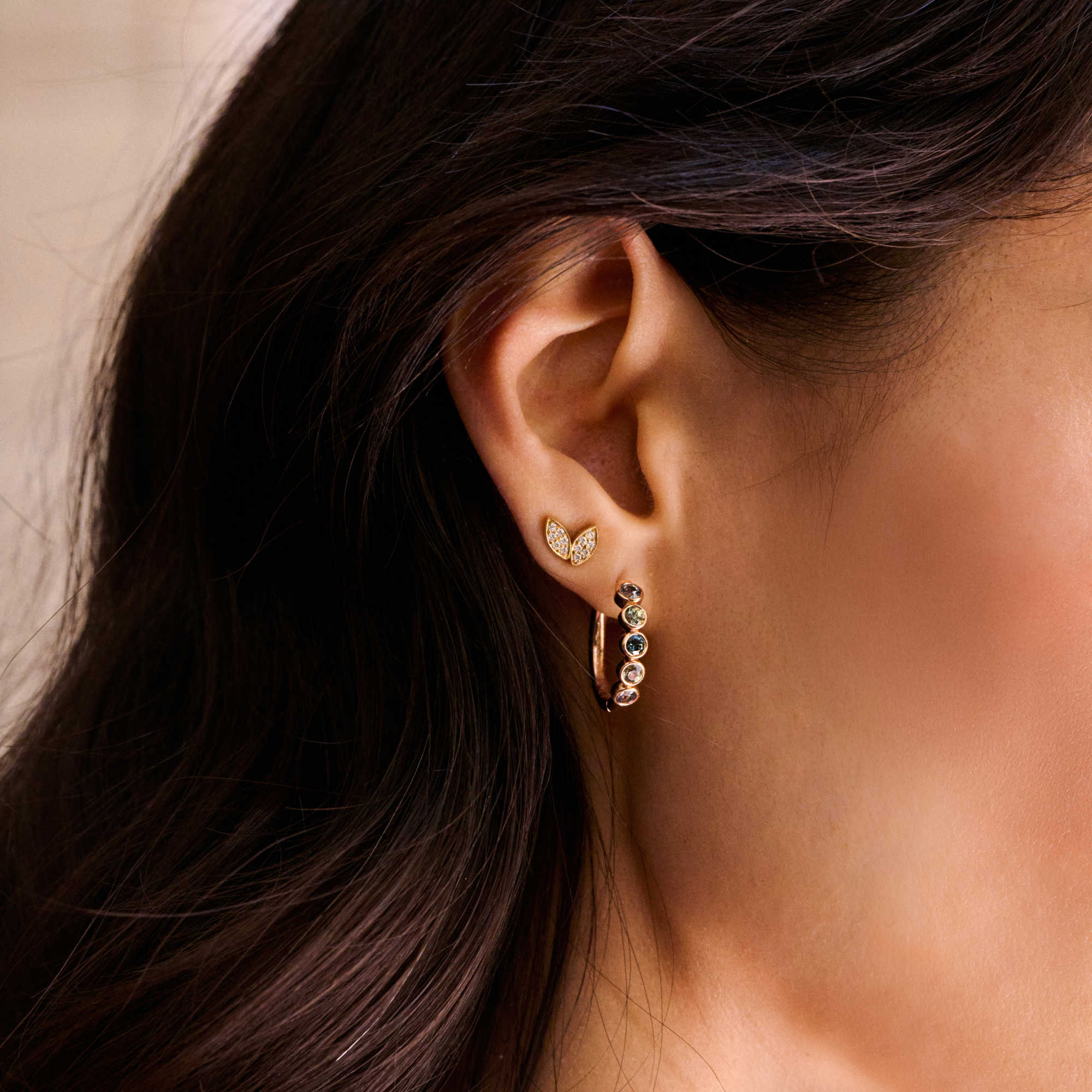 Bron Confetti Ohrschmuck (Ref: 8OR4899WAVE)