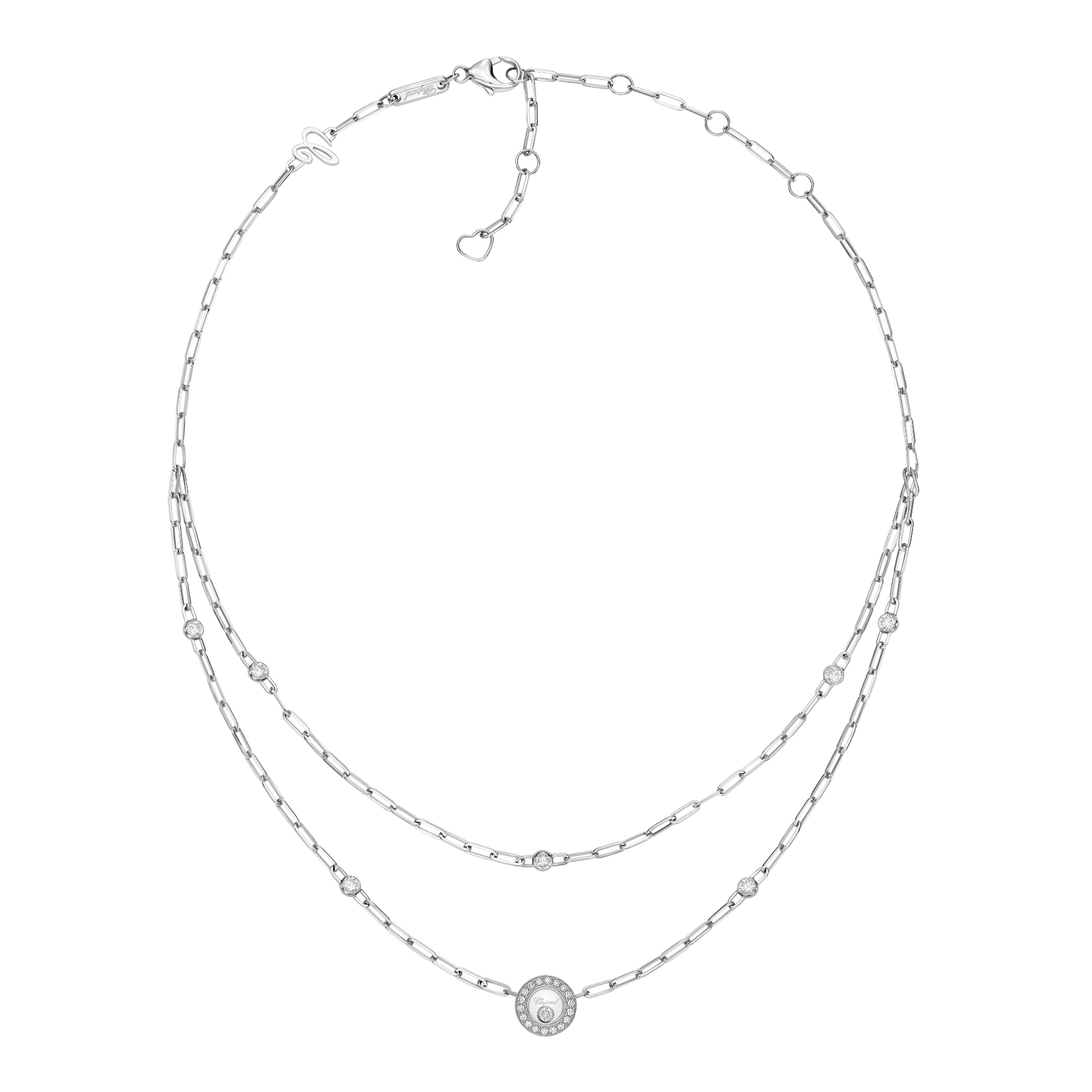 Chopard Happy Diamonds Icons Halskette (Ref: 81A017-1221)