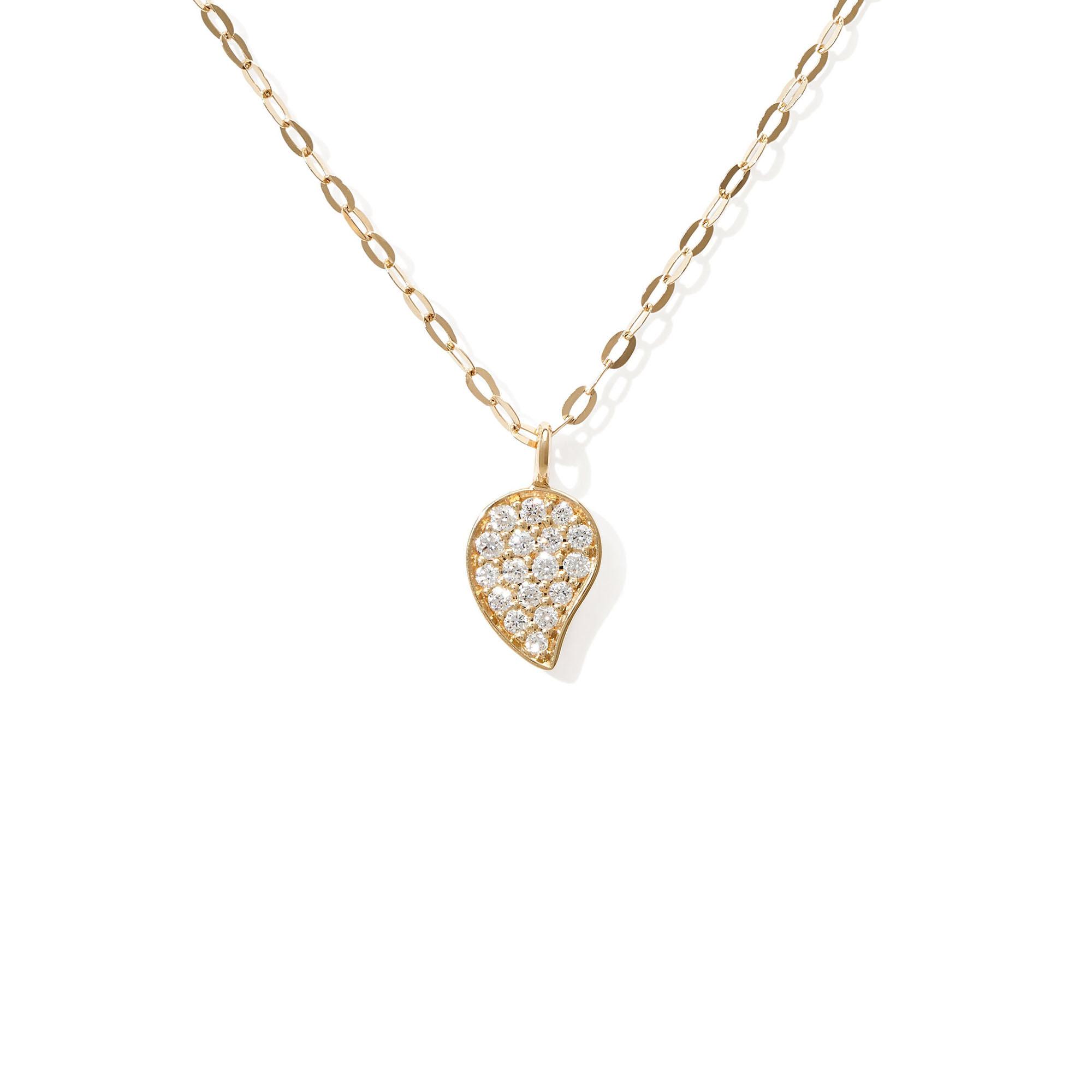 Tamara Comolli SPARKLE Kette mit DiamantPavé  (Ref: C-Spa-1-Dr-p-yg-45)