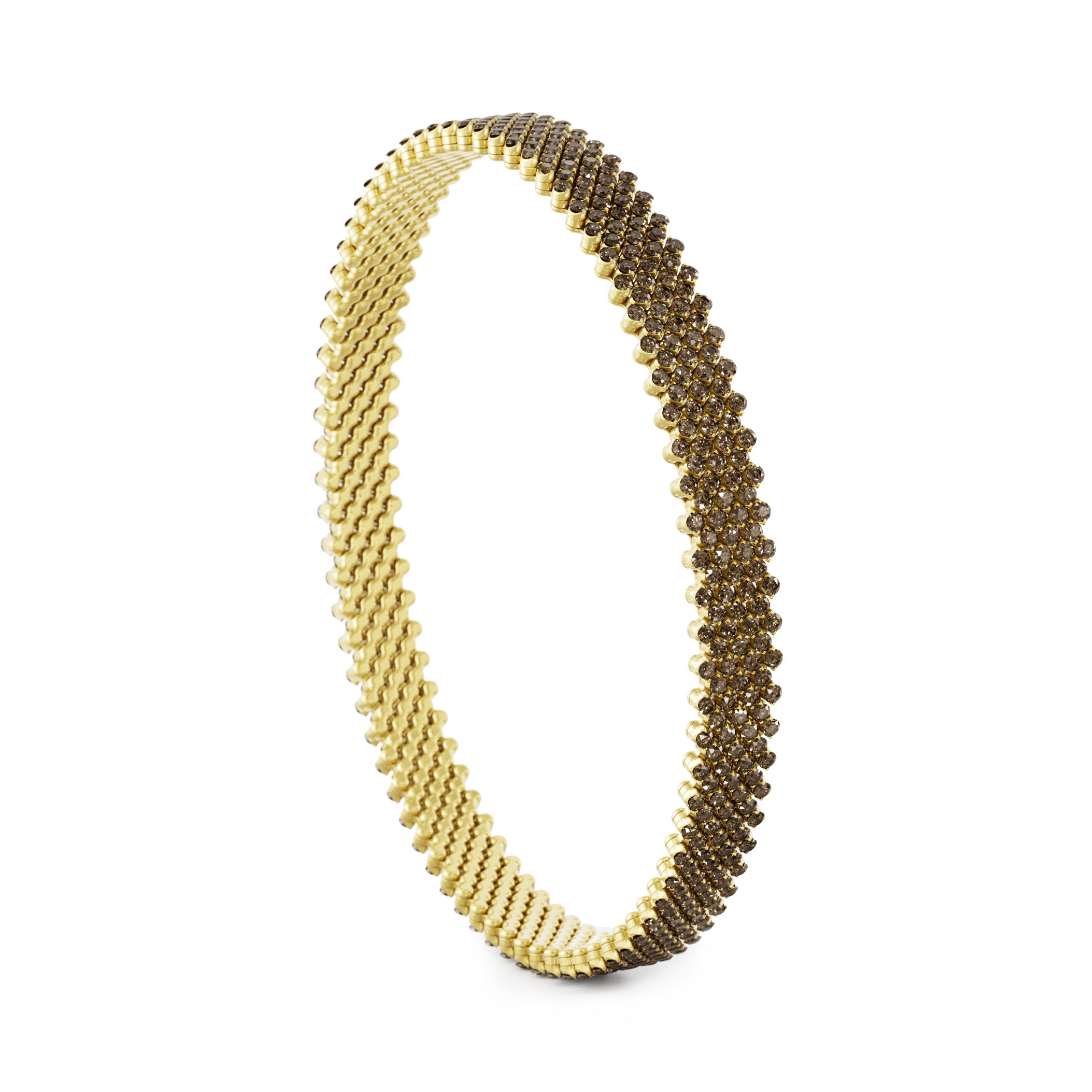 Serafino Consoli Brevetto Multi-Size Armband (Ref: BB 7F2 YG BRD)