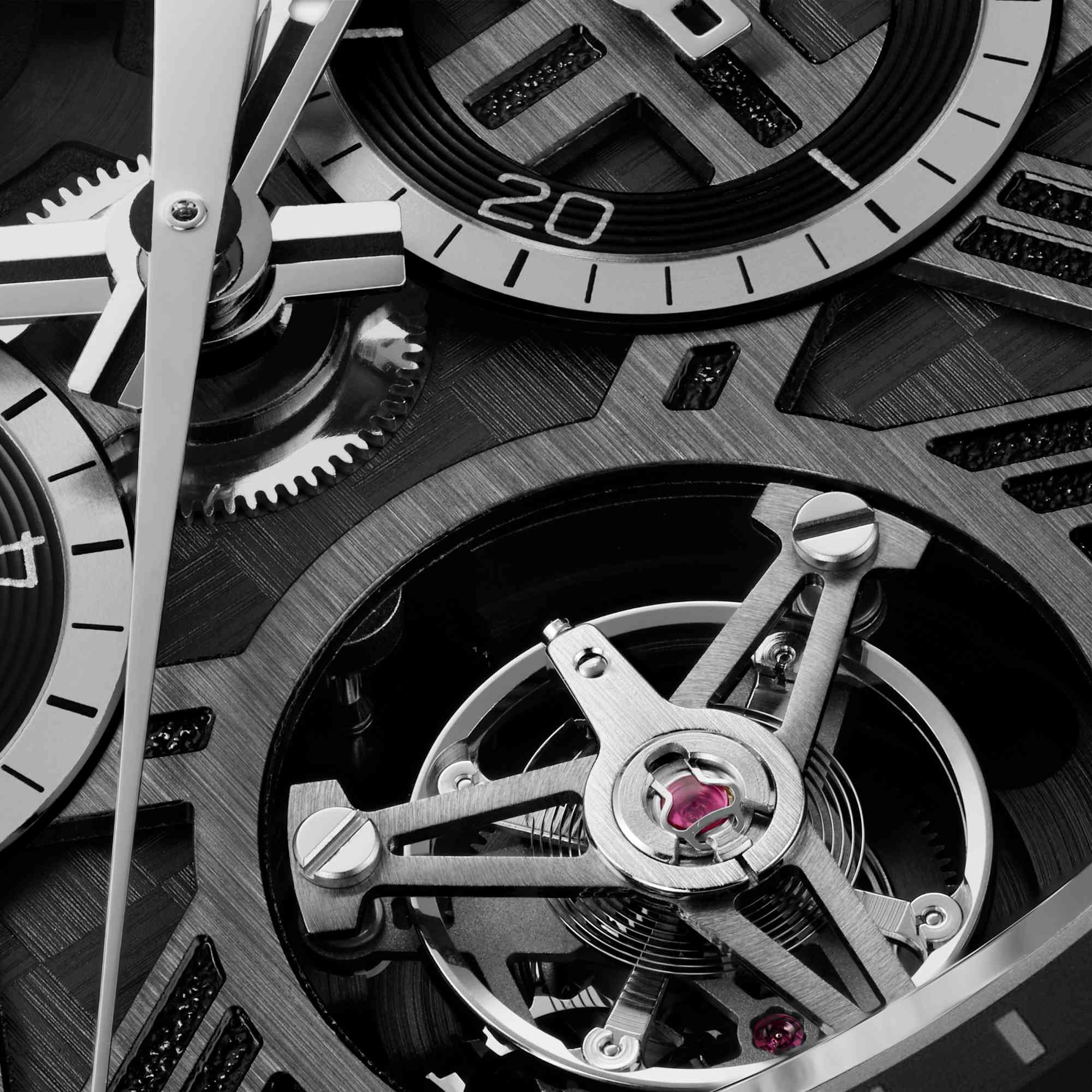 TAG Heuer TAG HEUER CARRERA CHRONOGRAPH TOURBILLON EXTREME SPORT (Ref: CBU5080.FT6272)
