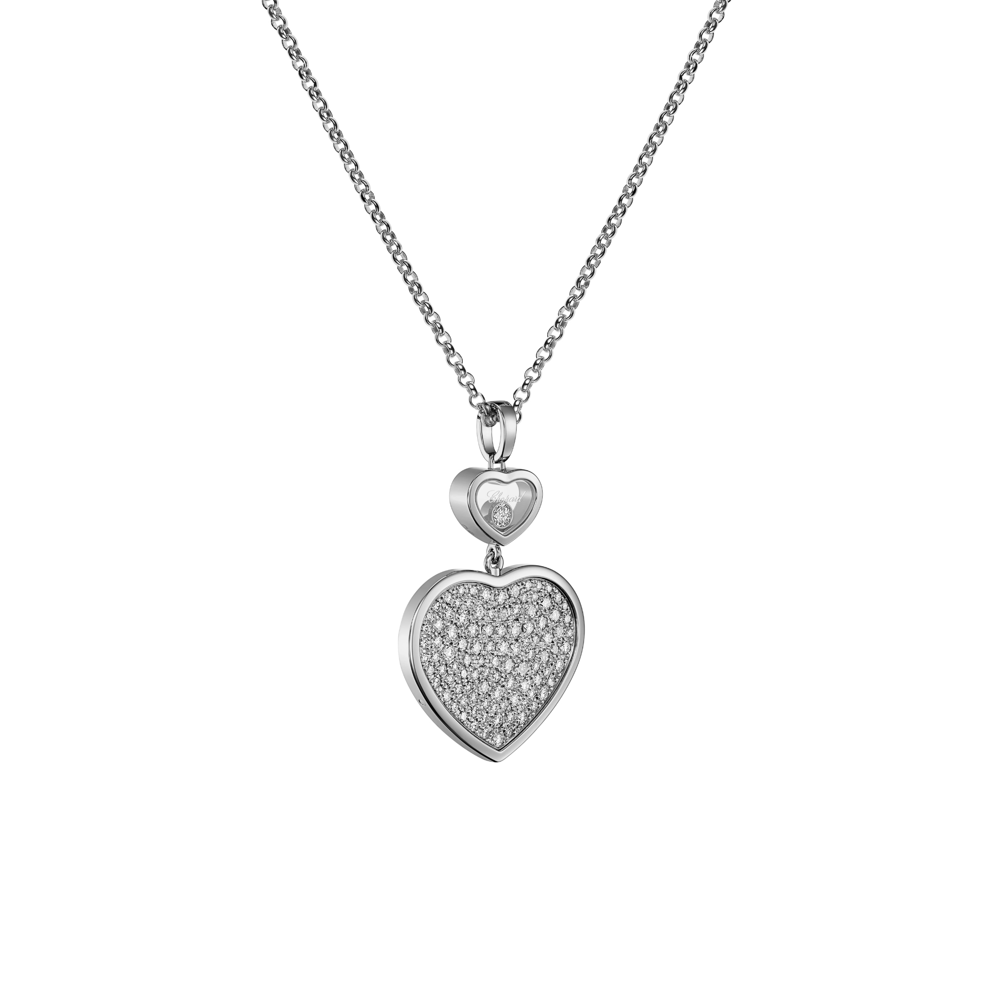 Chopard Happy Hearts Anhänger mit Halskette (Ref: 79A075-1901)