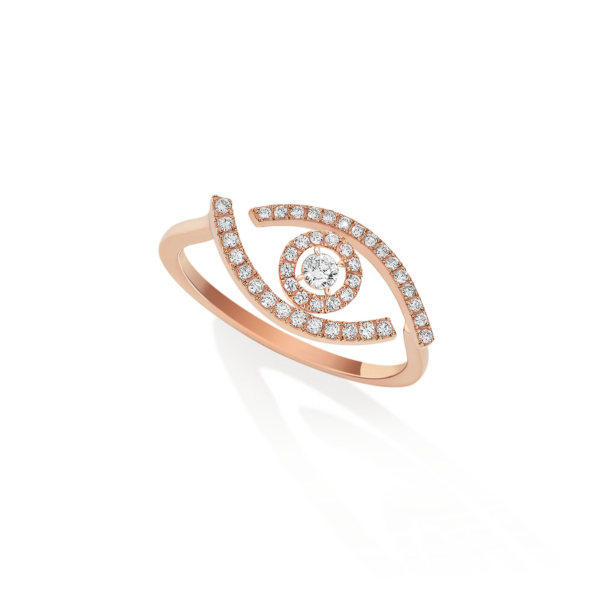 Messika Lucky Eye Ring (Ref: 10037-PG)