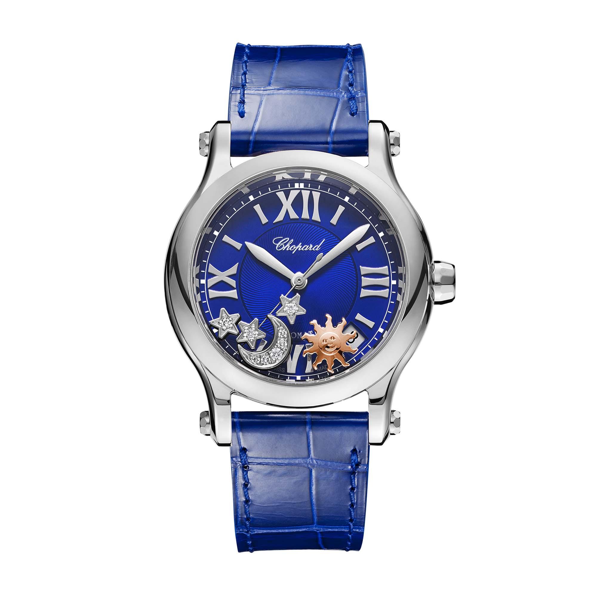 Chopard Happy Sport Sun, Moon and Stars (Ref: 278559-3011)