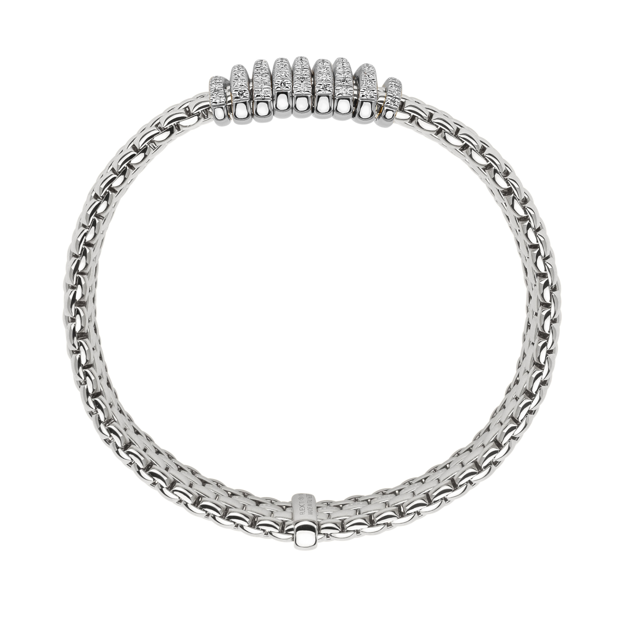 FOPE Panorama Flex'it Armband mit Diamanten (Ref: 58804BX_PB_B_XBX_0XS)