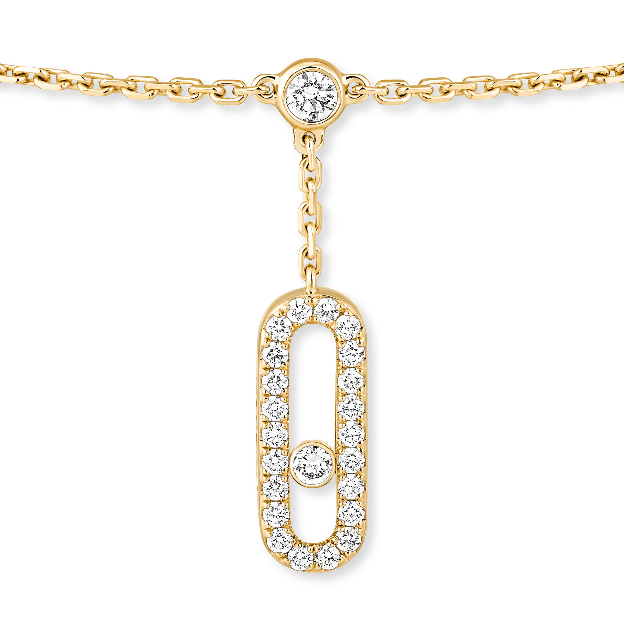 Messika Move Uno Fußkettchen (Ref: 06592-YG)