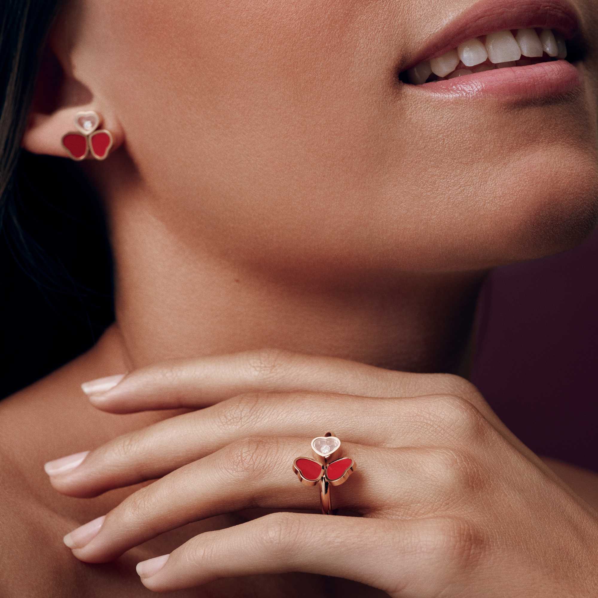 Chopard Happy Hearts Wings Ring (Ref: 82A083-5800)