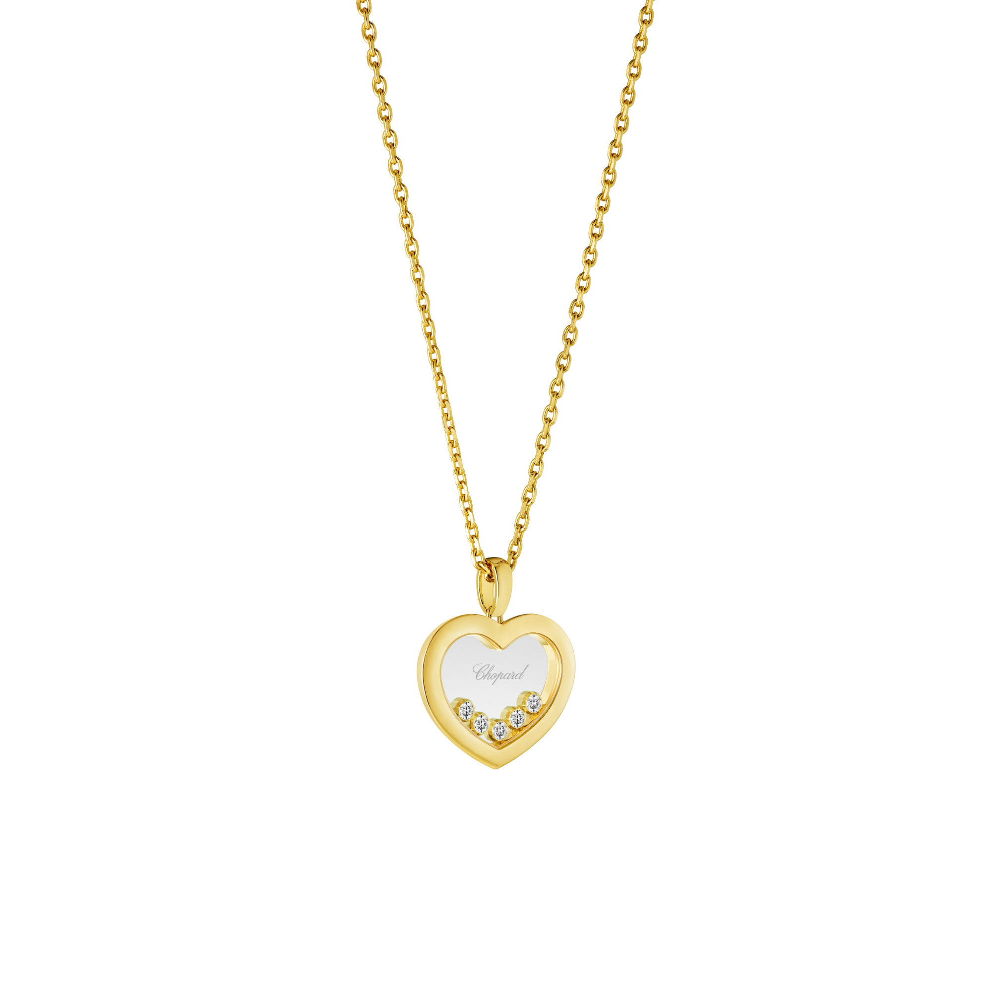 Chopard Happy Diamonds Icons Anhänger mit Halskette (Ref: 79A038-0001)