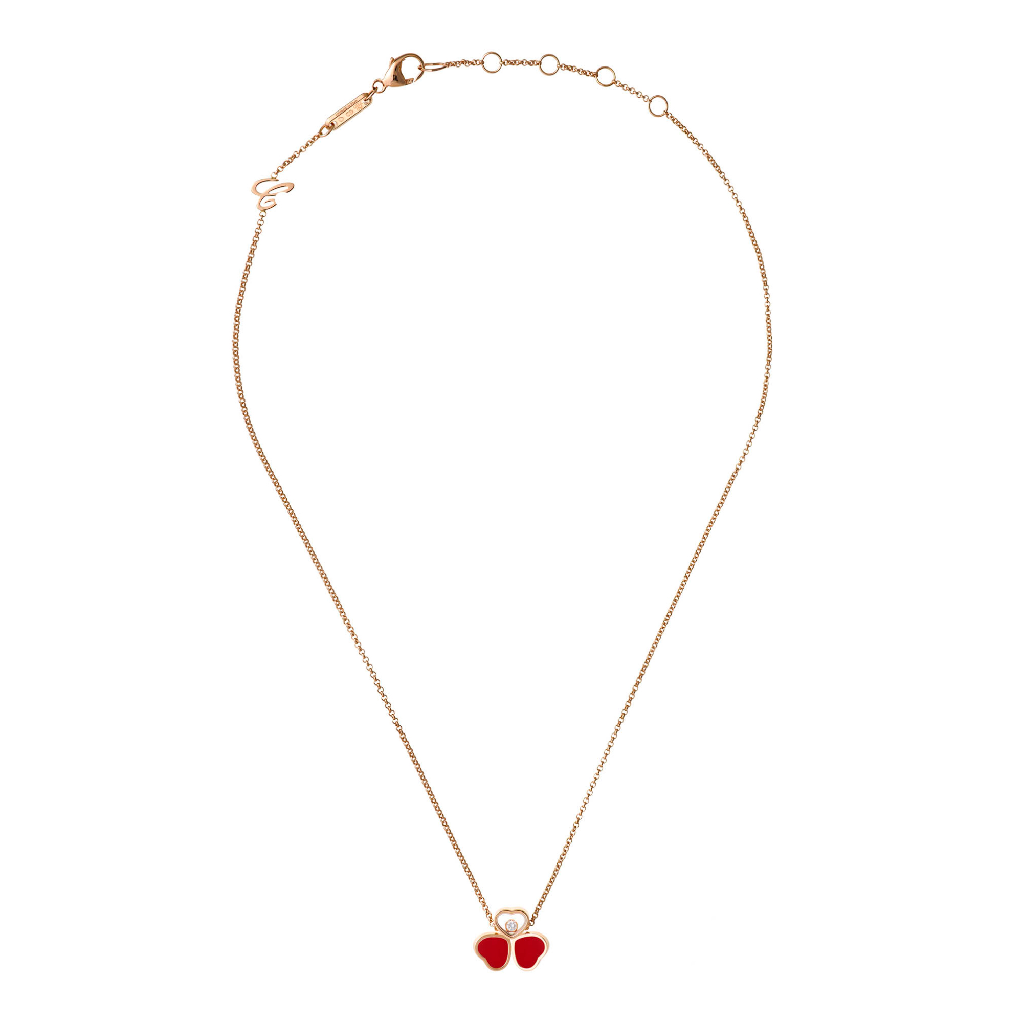 Chopard Happy Hearts Wings Halskette (Ref: 81A083-5811)