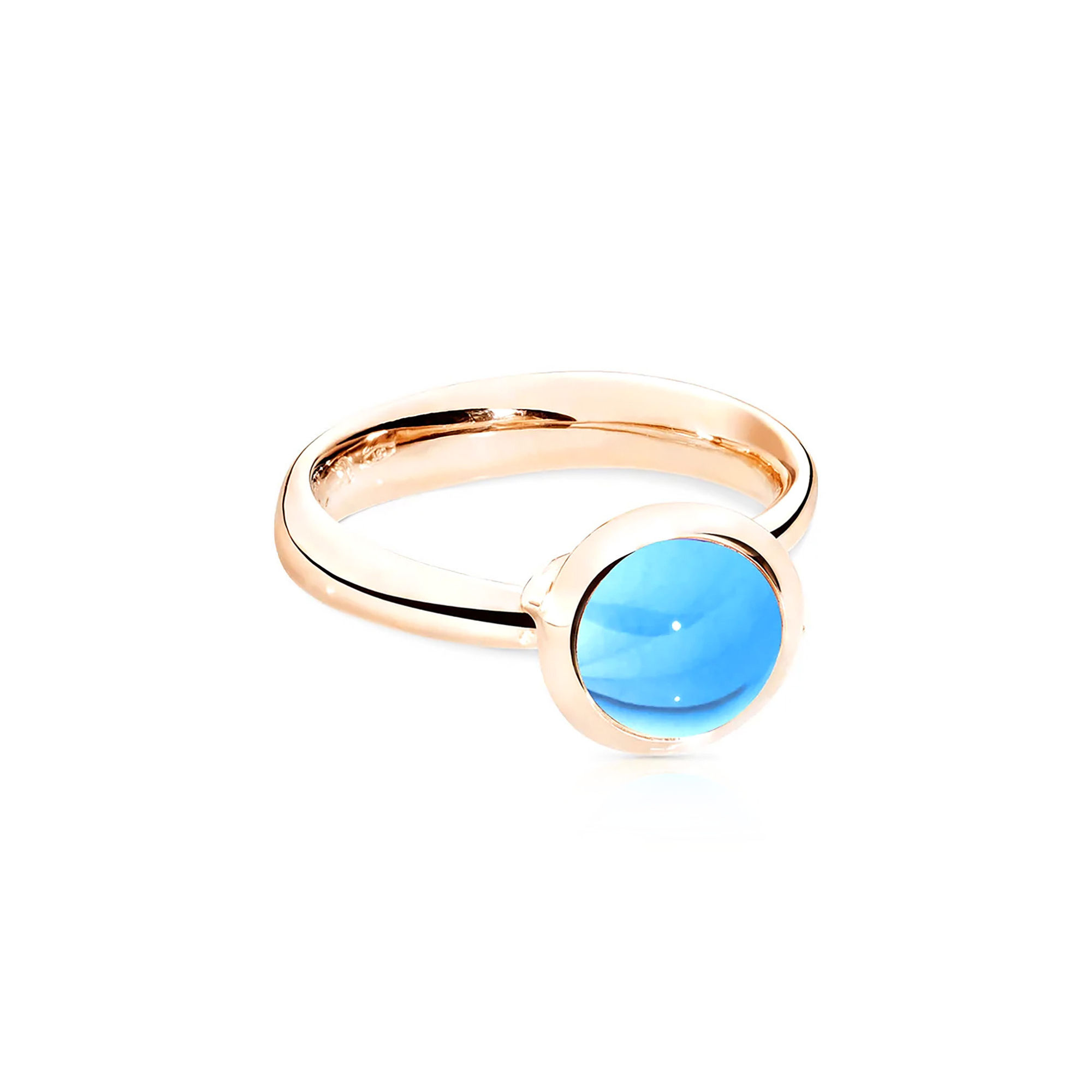 Tamara Comolli BOUTON Ring small Swiss Topas (Ref: R-BOU-s-ToSw-rg)