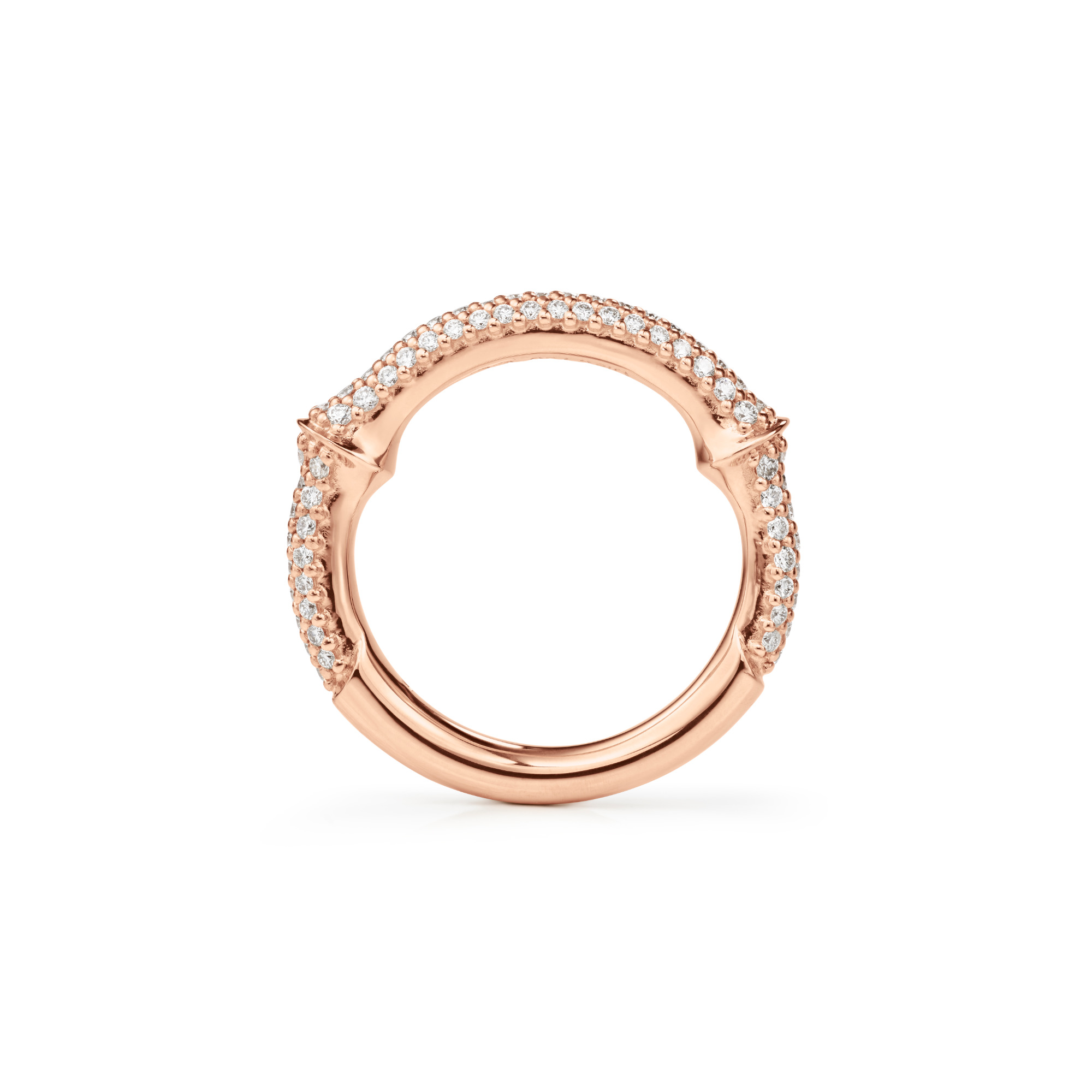 Ole Lynggaard Copenhagen Nature Ring IV Pavé (Ref: A2690-701)