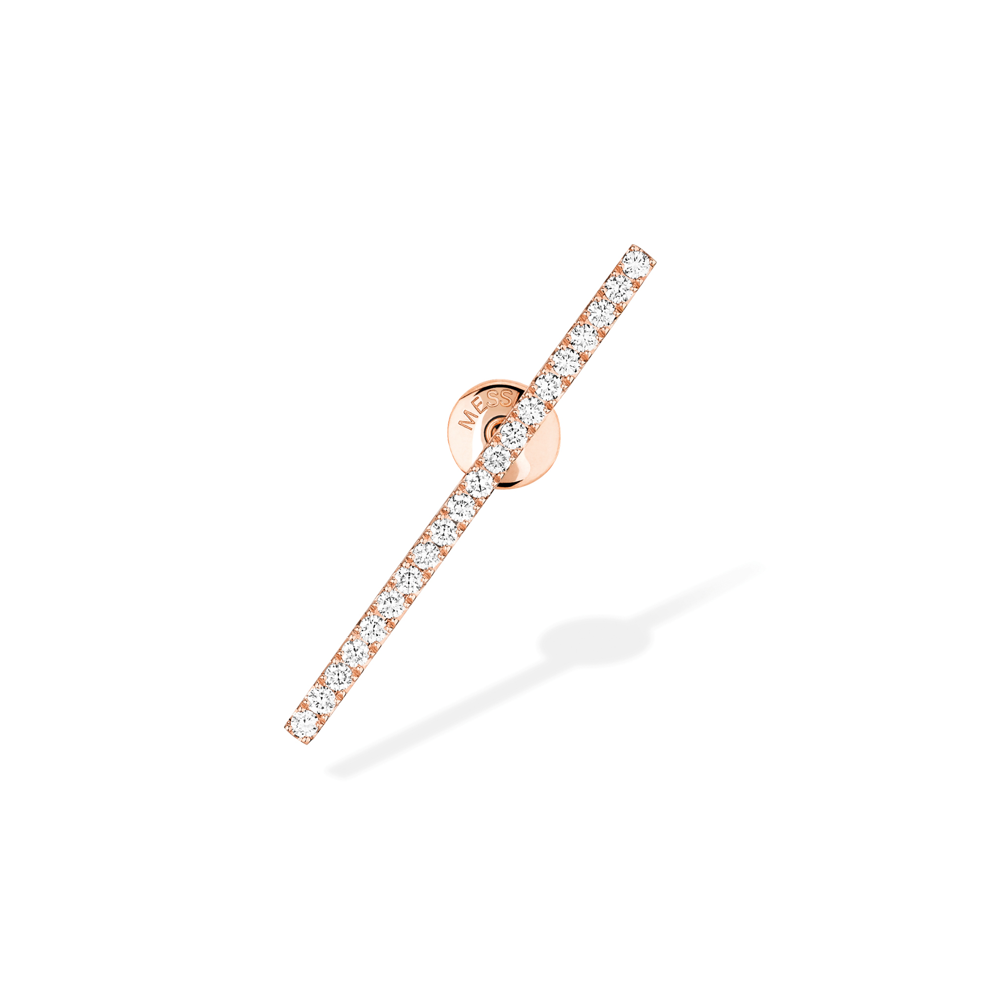 Messika Gatsby Barrette einzelner Ohrring (Ref: 07230-PG)