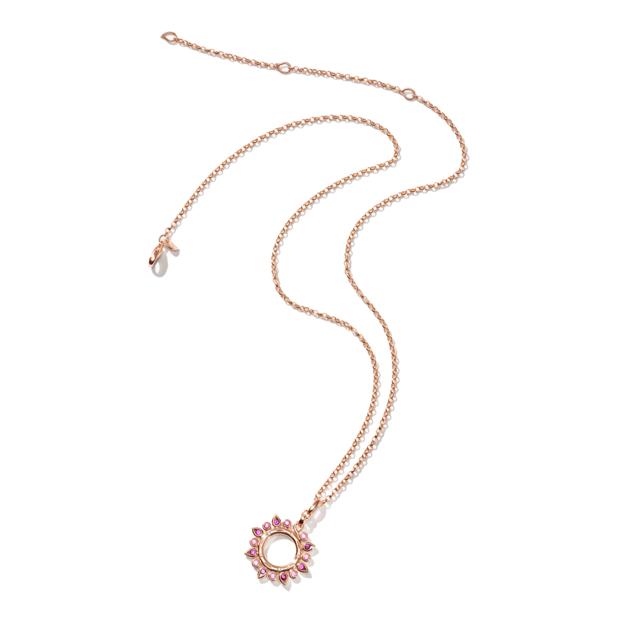Tamara Comolli SIGNATURE Anhänger Sun 'Blush' Small (Ref: P-SIG-Sun-s-Blu-rg)