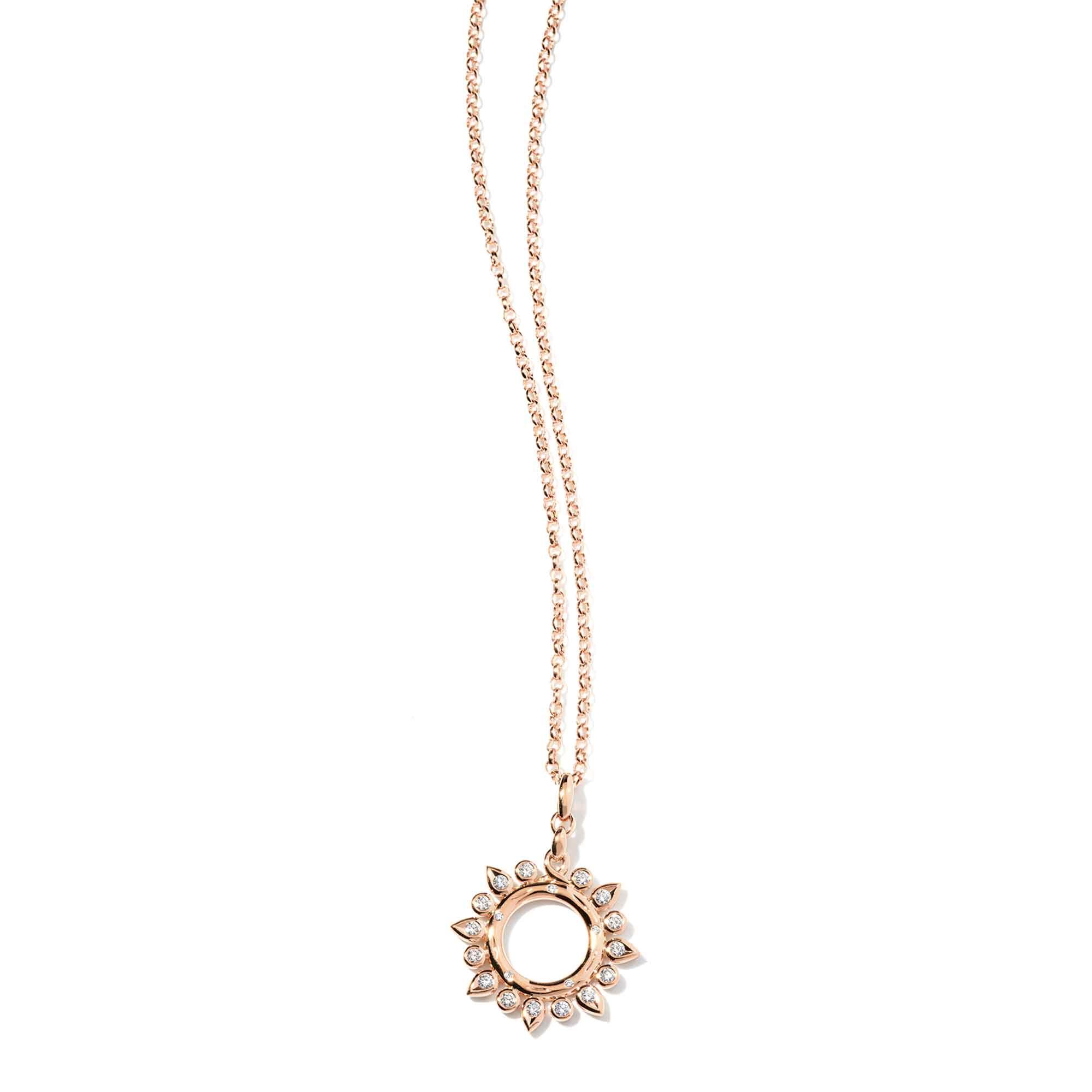 Tamara Comolli GYPSY Classic Sun Halsketten-Set mit Diamanten (Ref: S-G-Cl-B2rg60)