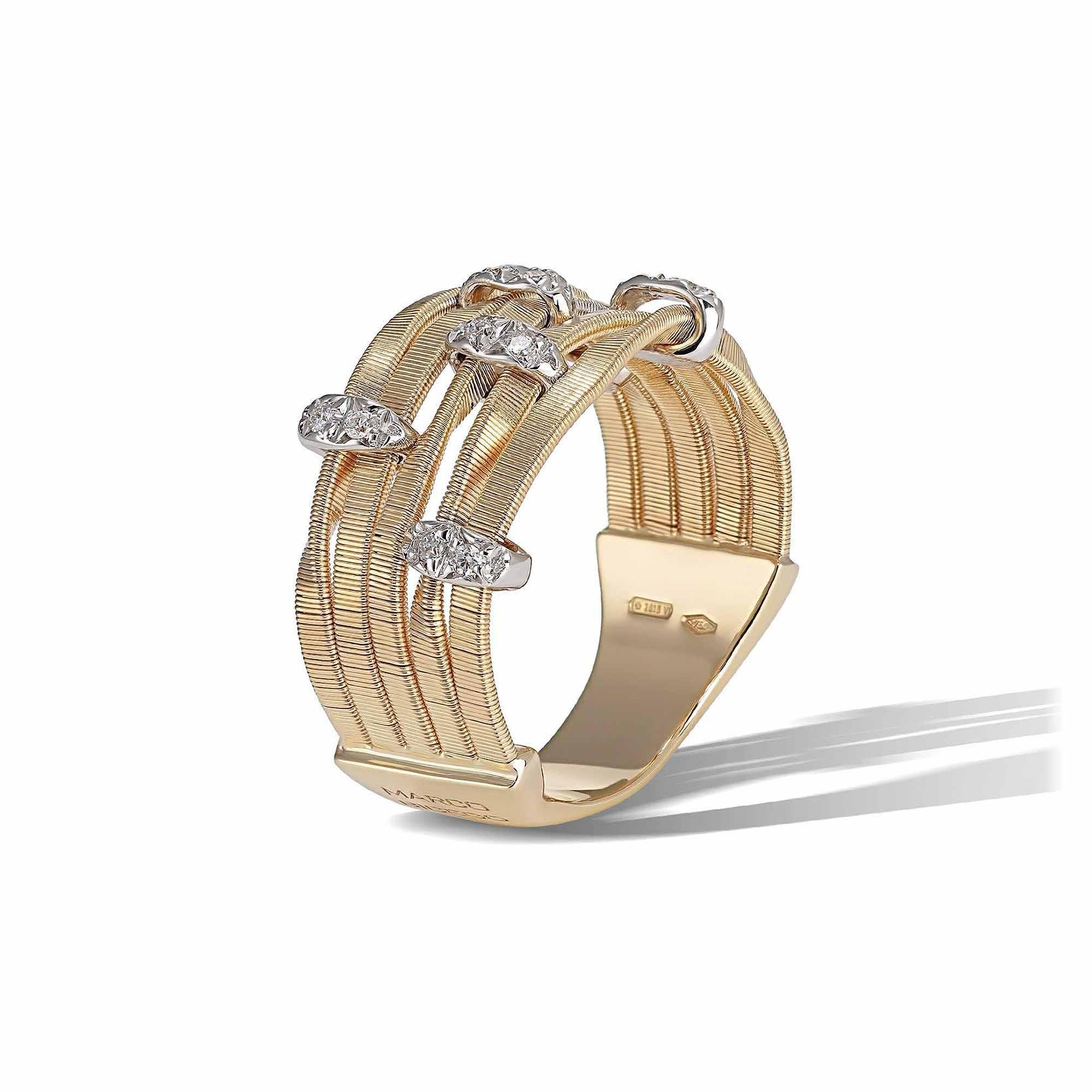 Marco Bicego Marrakech Onde Ring (Ref: AG340_B_YW_M5)