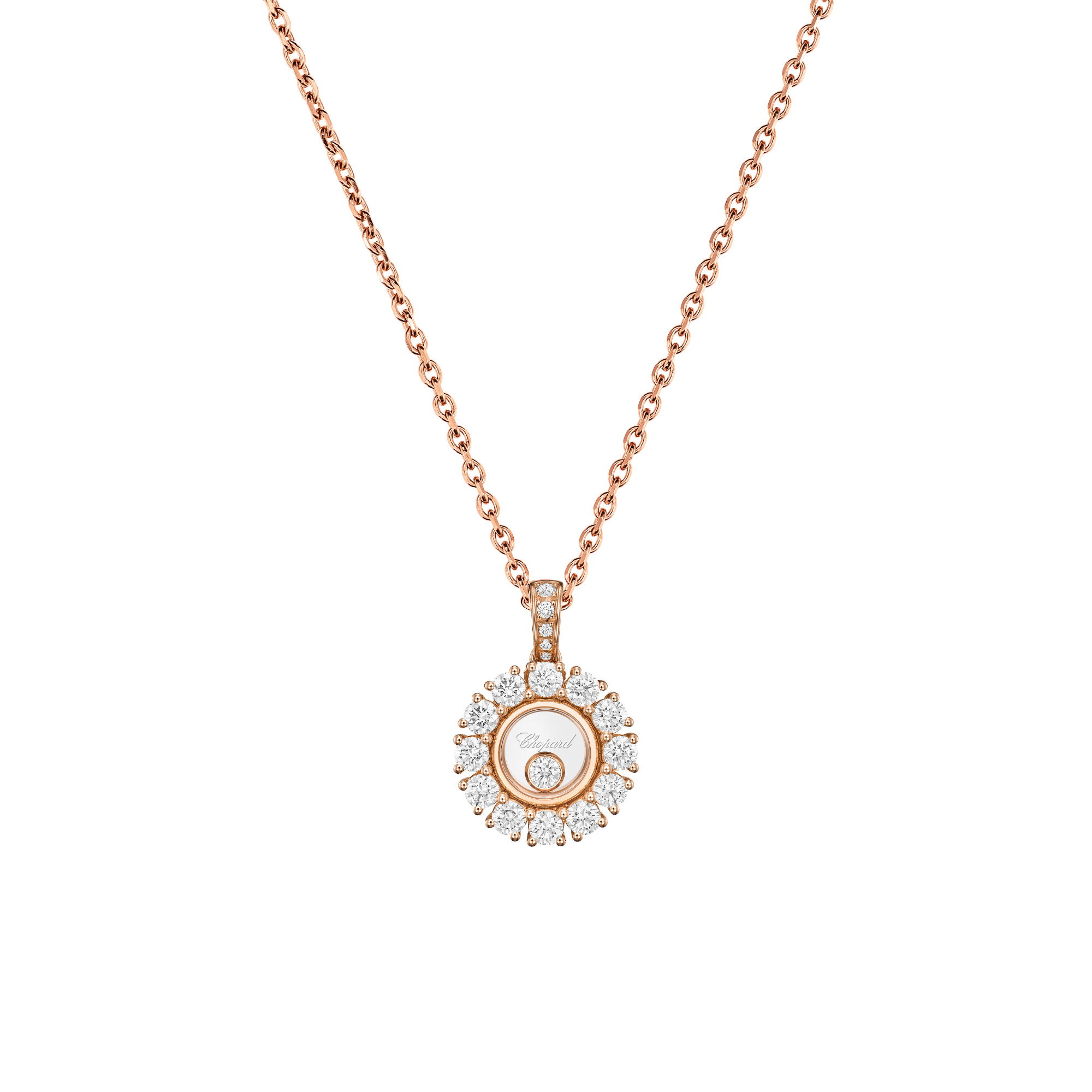 Chopard Happy Diamonds Icons Anhänger mit Kette (Ref: 79A609-5001)