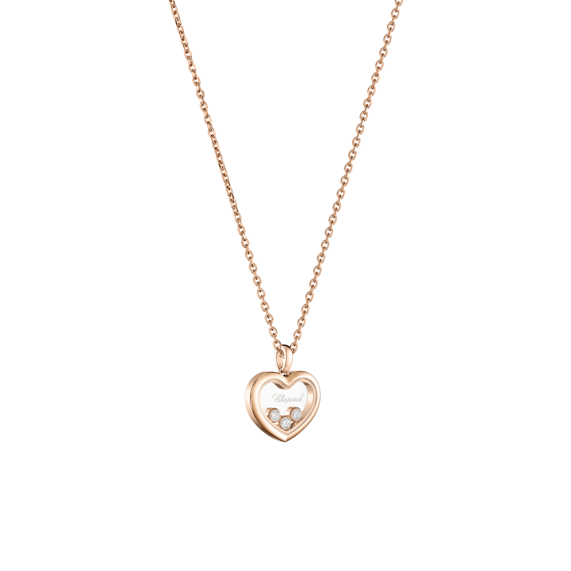 Chopard Happy Diamonds Icons Anhänger mit Halskette (Ref: 79A193-5001)