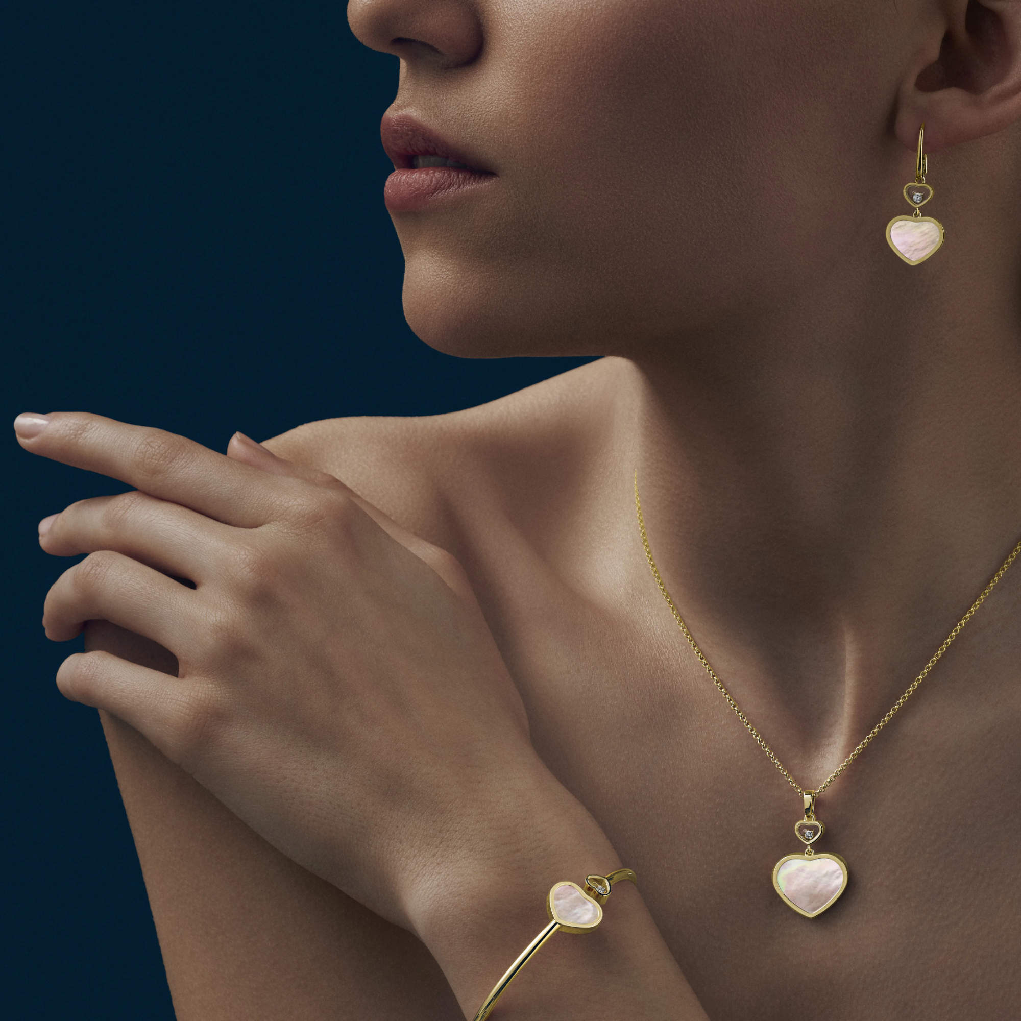 Chopard Happy Hearts Ohrhänger (Ref: 837482-0310)