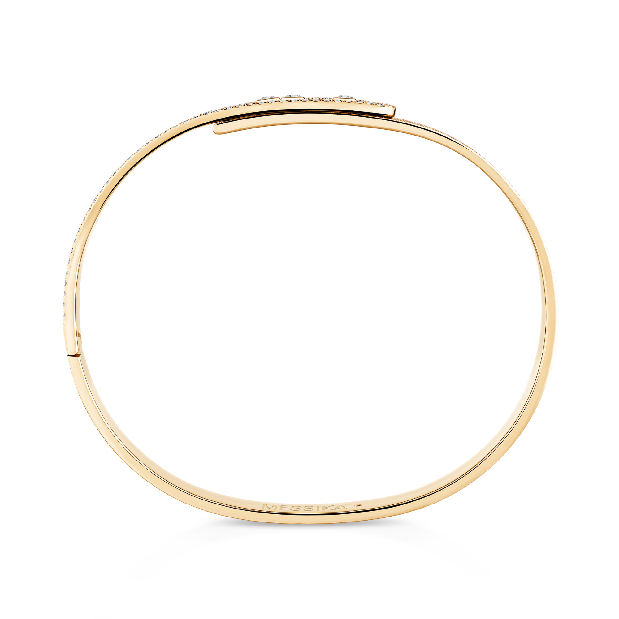 Messika Move Noa Ciselé Armreif (Ref: 14501-YG)