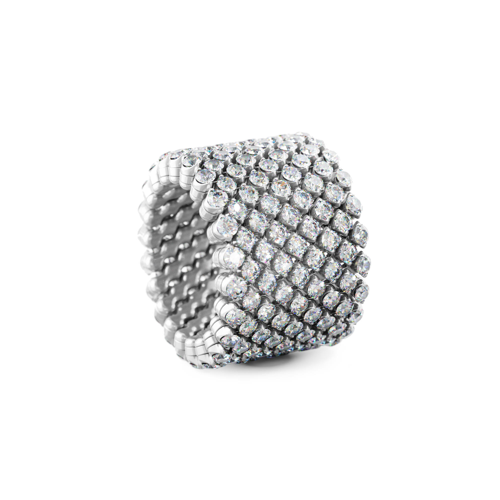 Serafino Consoli Brevetto Multi-Size Ring (Ref: RMS 9F2 WG WD)