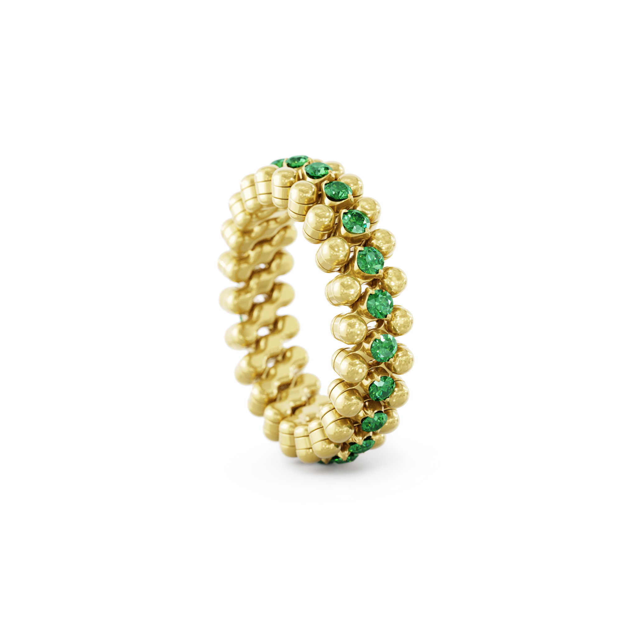 Serafino Consoli Brevetto Multi-Size Ring (Ref: RMS 3M2 YG T)