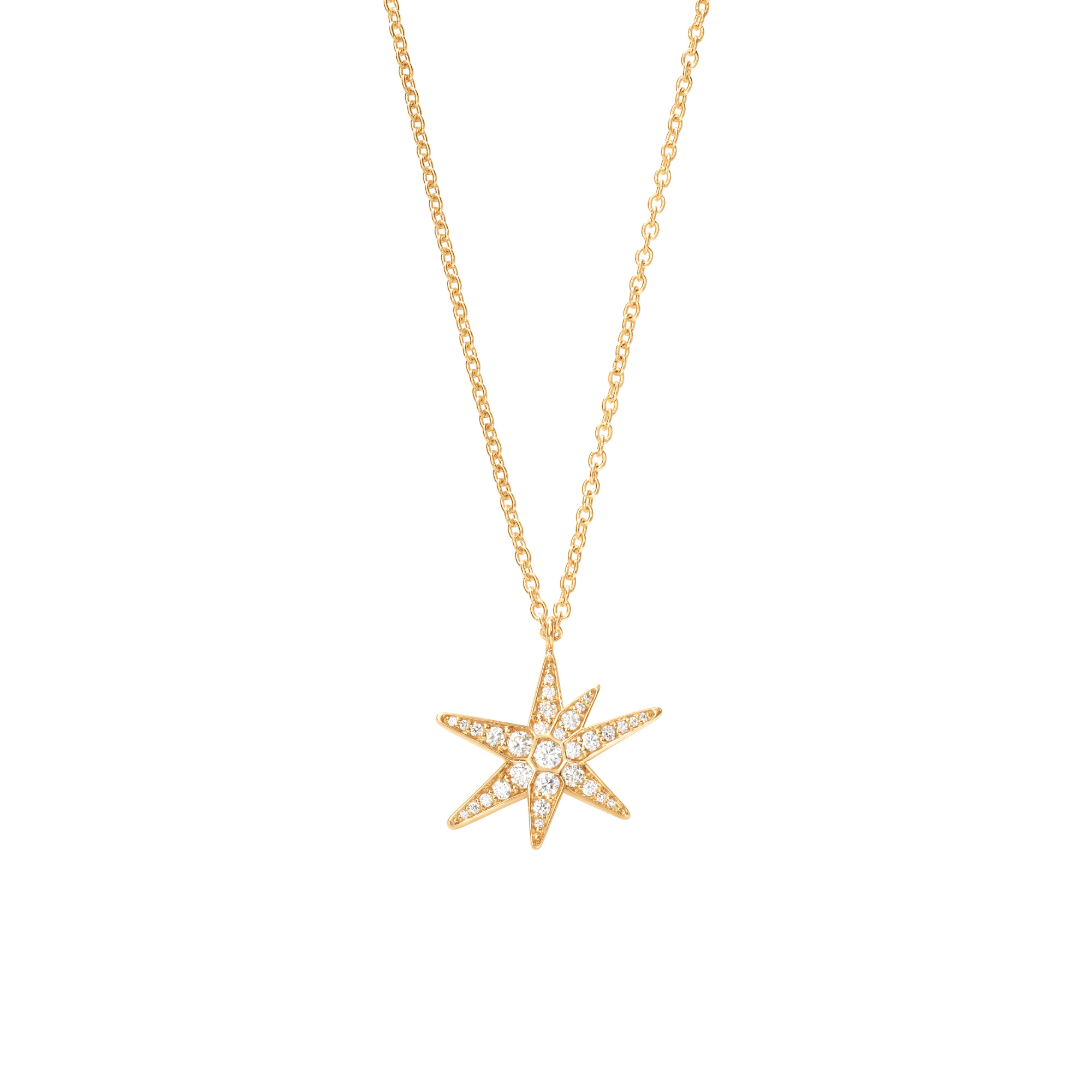 Ole Lynggaard Copenhagen Funky Stars Halskette mit Anhänger  (Ref: A3204-401)
