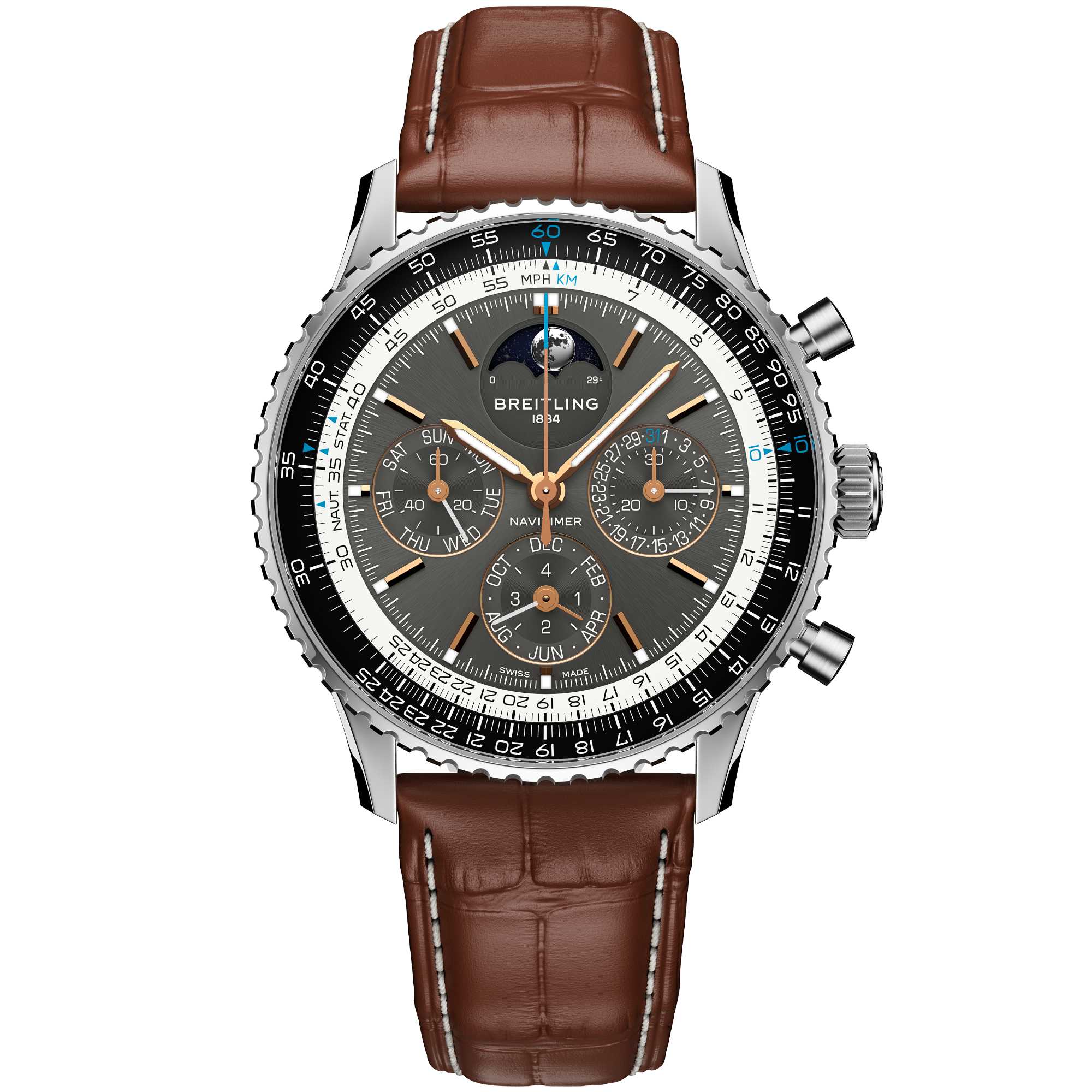 Breitling Navitimer B19 Chronograph 43 Perpetual Calender (Ref: PB1921251B1P1)