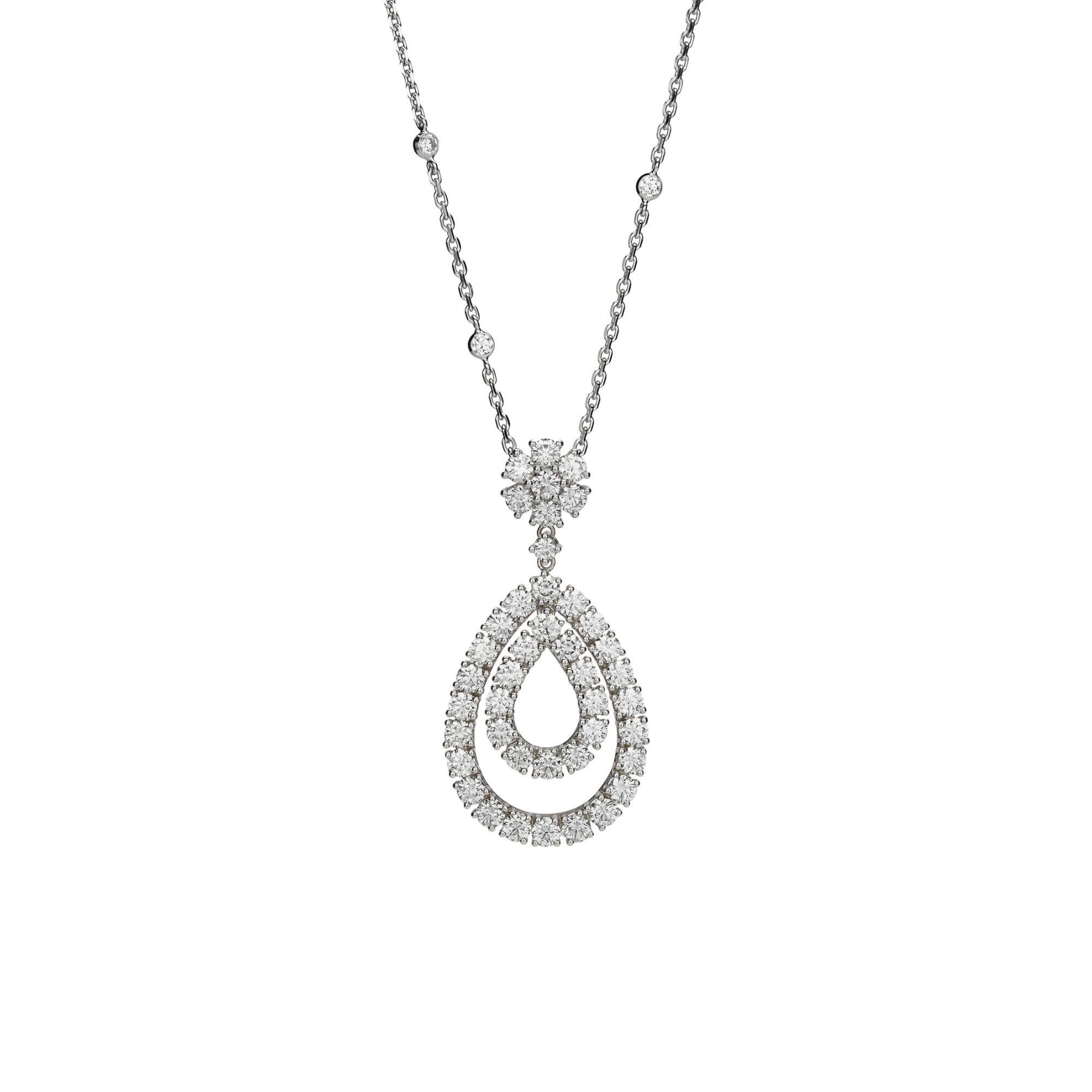 Chopard L'Heure du Diamant Anhänger mit Halskette (Ref: 799066-1001)