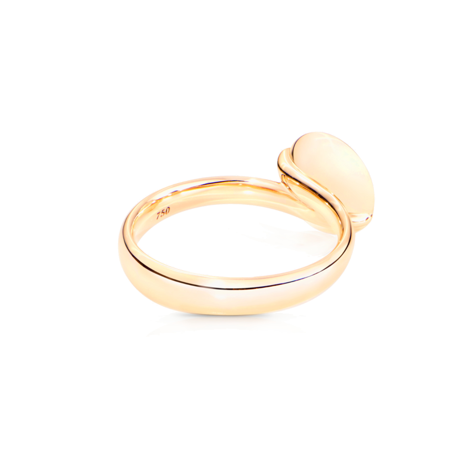 Tamara Comolli BOUTON Ring small Karneol (Ref: R-BOU-s-Carn-yg)