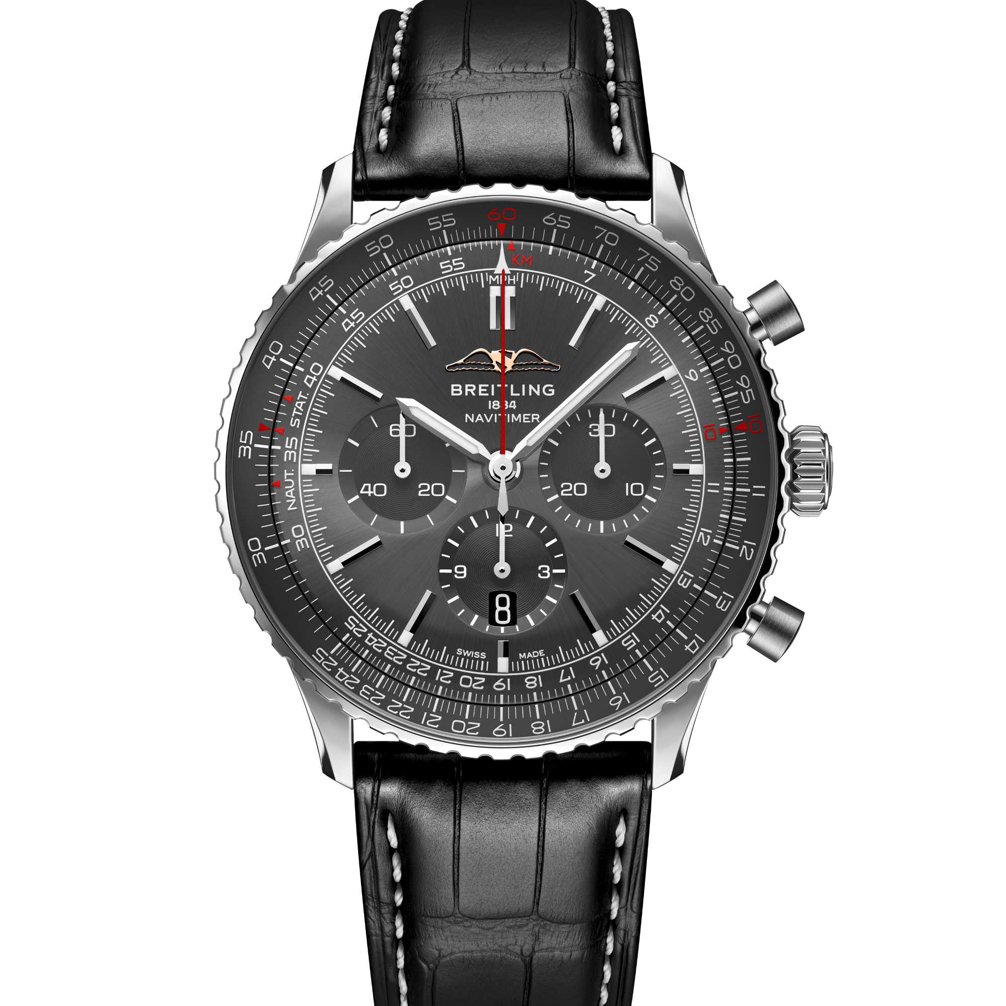 Breitling Navitimer B01 Chronograph 46 (Ref: AB01376A1B1P1)