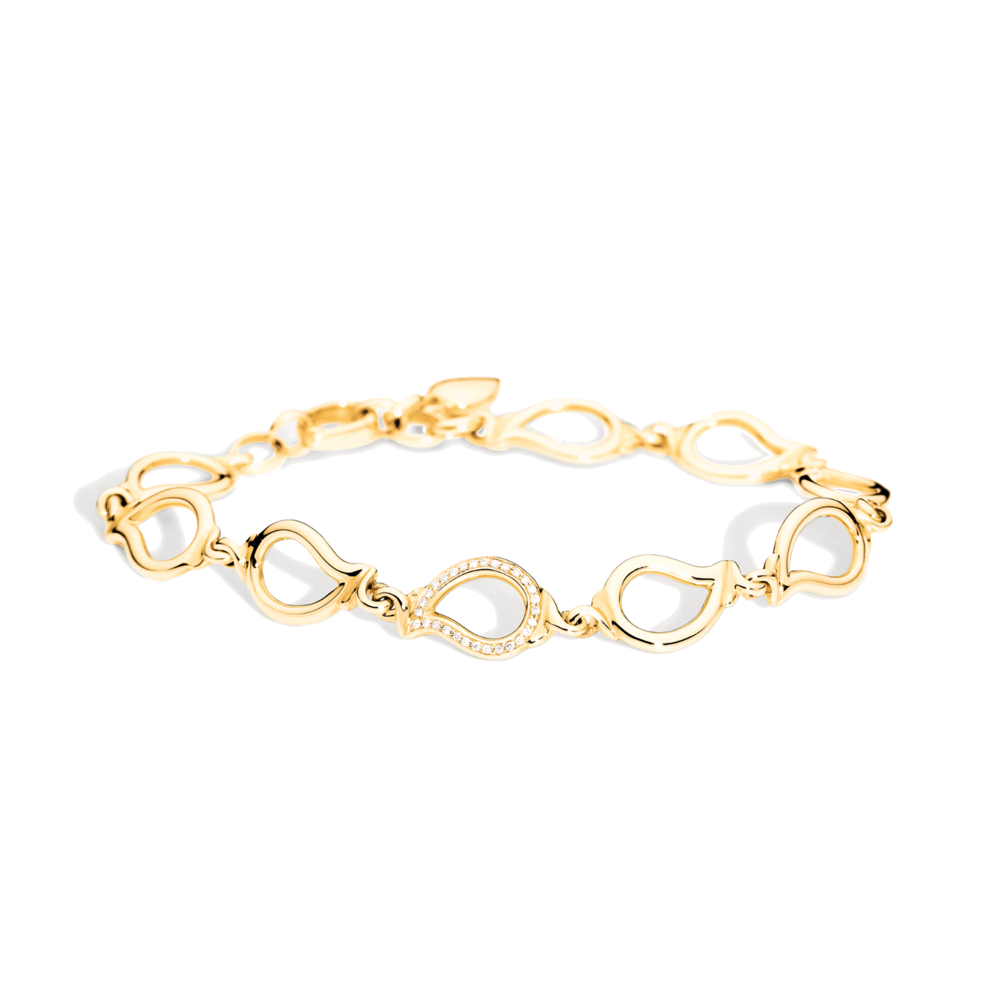 Tamara Comolli SIGNATURE Armband small (Ref: B-Sig-s-1pl-yg)