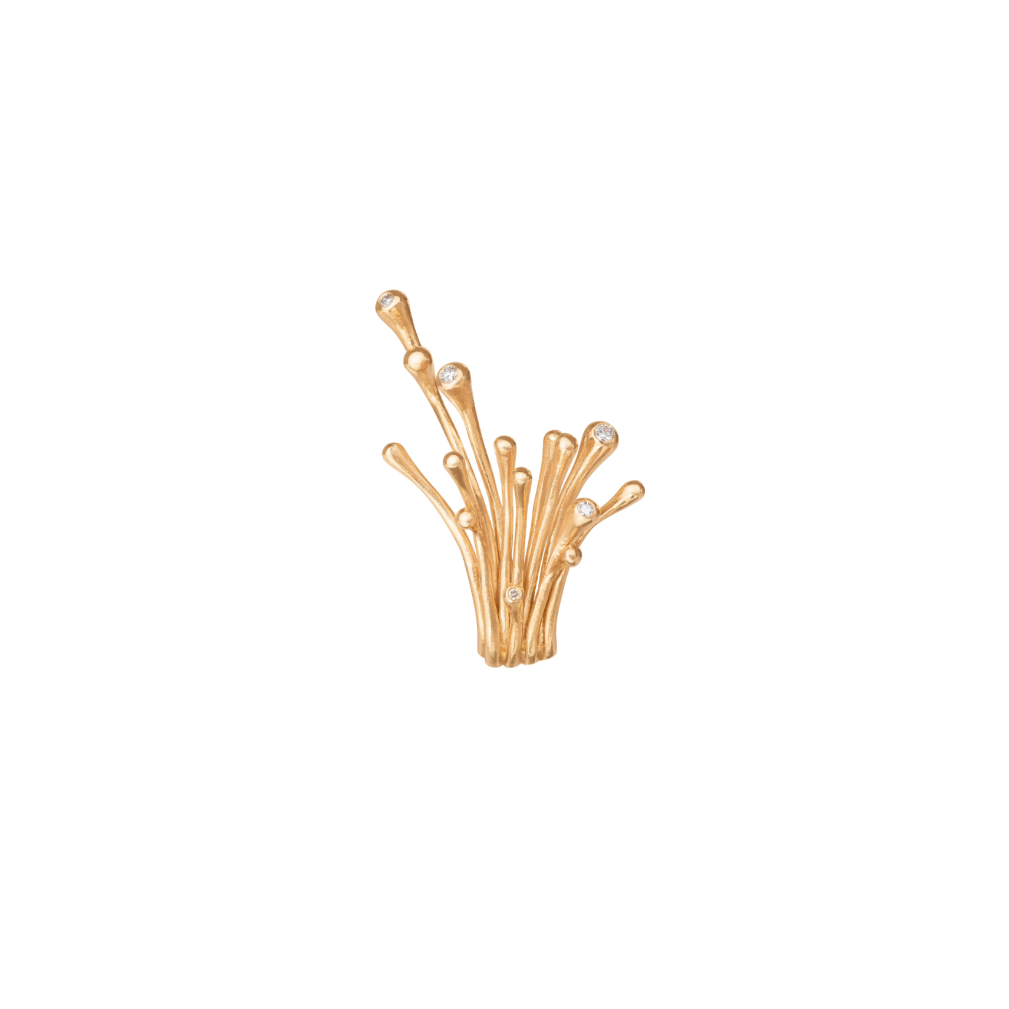 Ole Lynggaard Copenhagen BoHo Zweig-Ohrclip mittel (Ref: A2935-401)