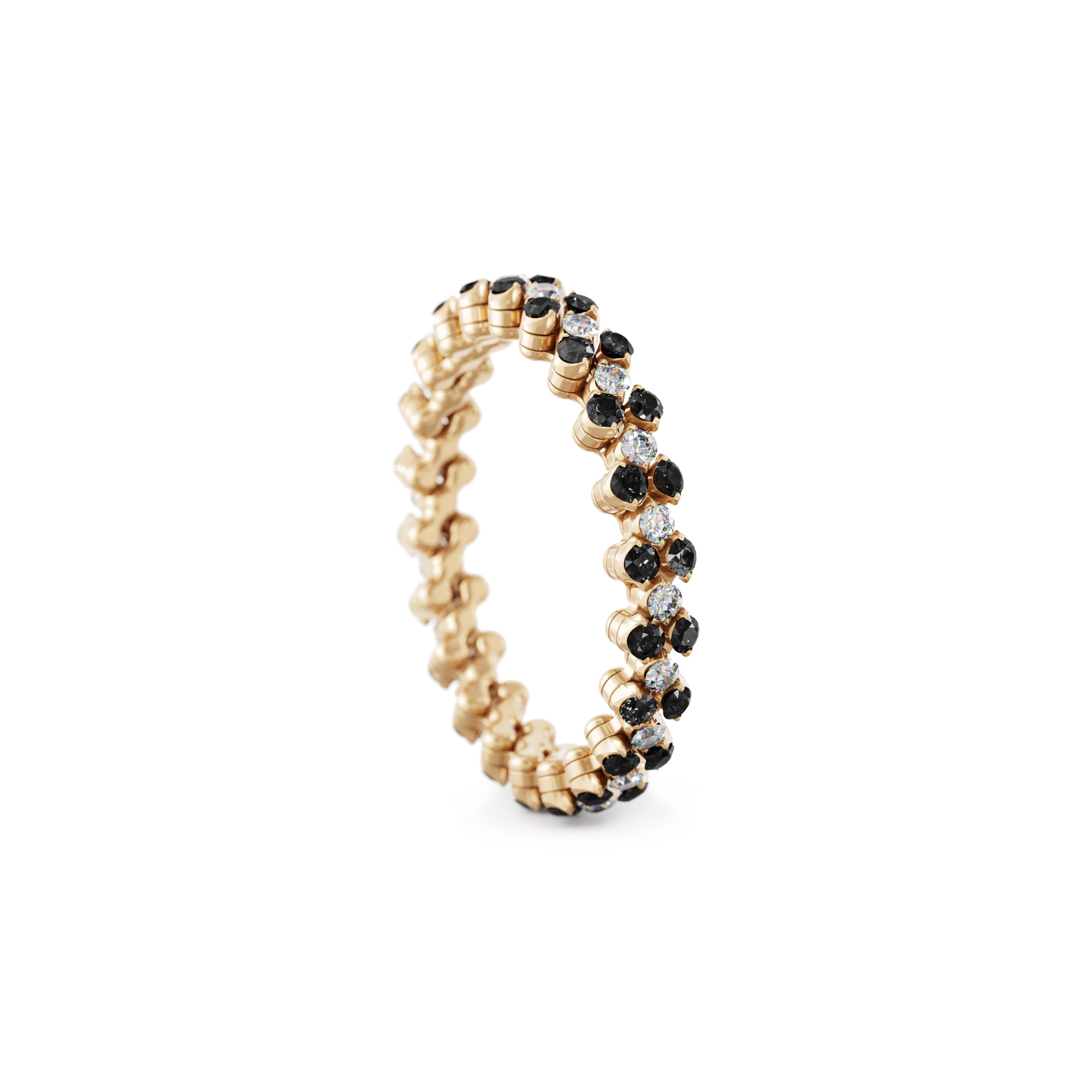 Serafino Consoli Brevetto Multi-Size Ring (Ref: RMS 3F2 RG WD BD X)
