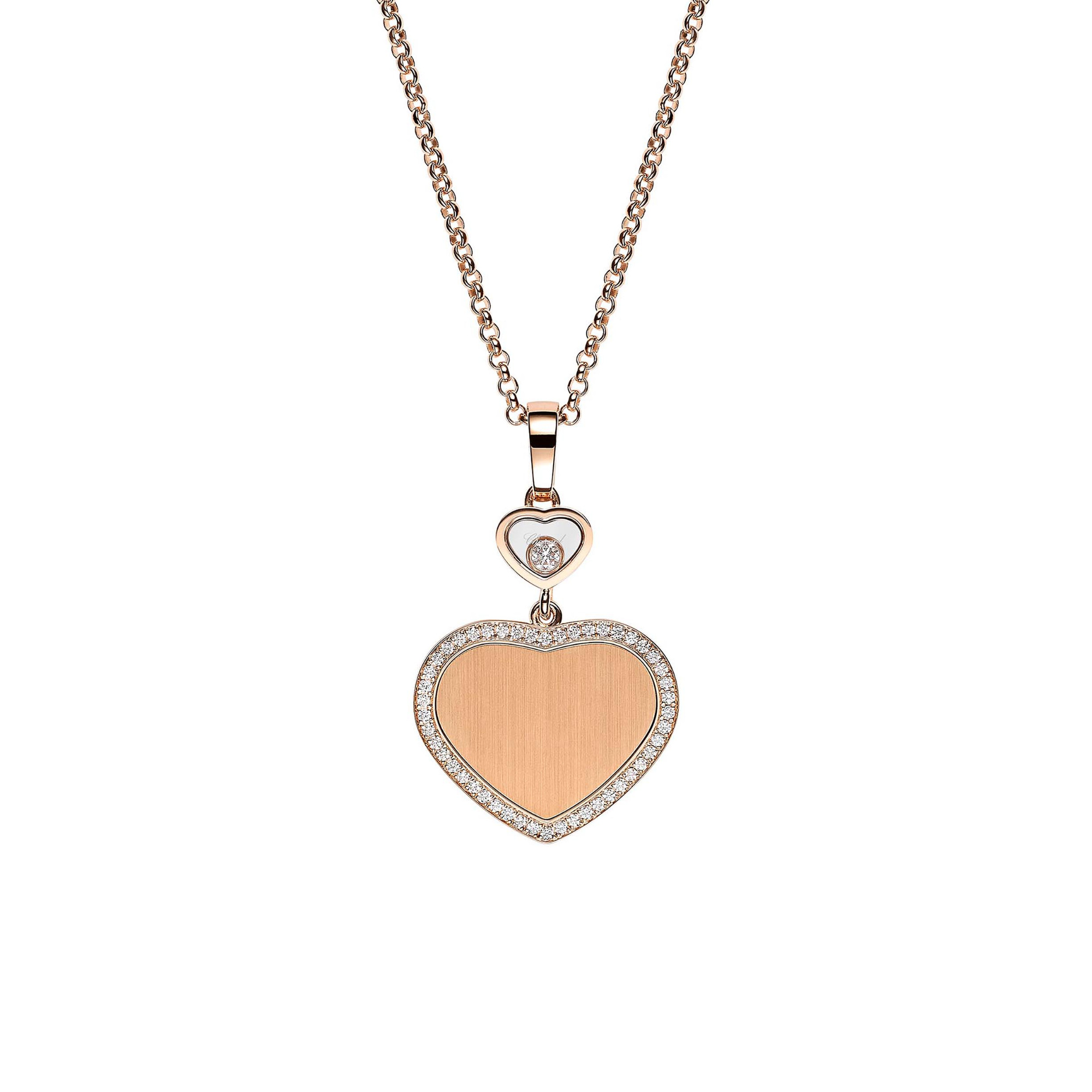 Chopard Happy Hearts Golden Hearts Anhänger (Ref: 79A007-5921)