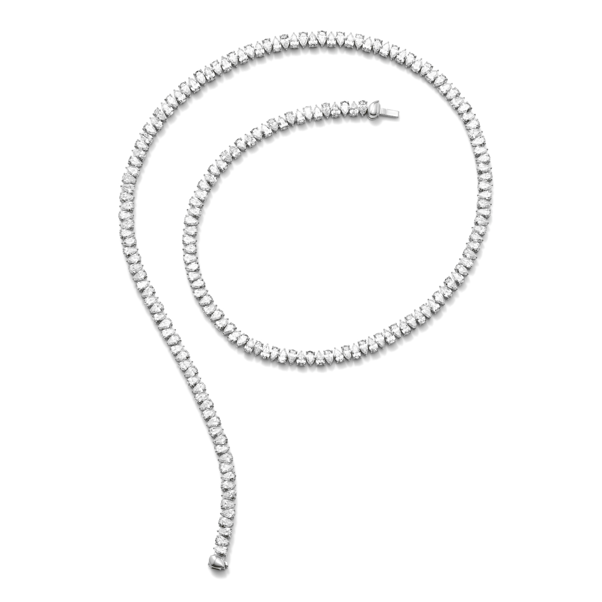 Tamara Comolli SIGNATURE Halskette Rivière (Ref: N-SIG-R-Cl-wg)